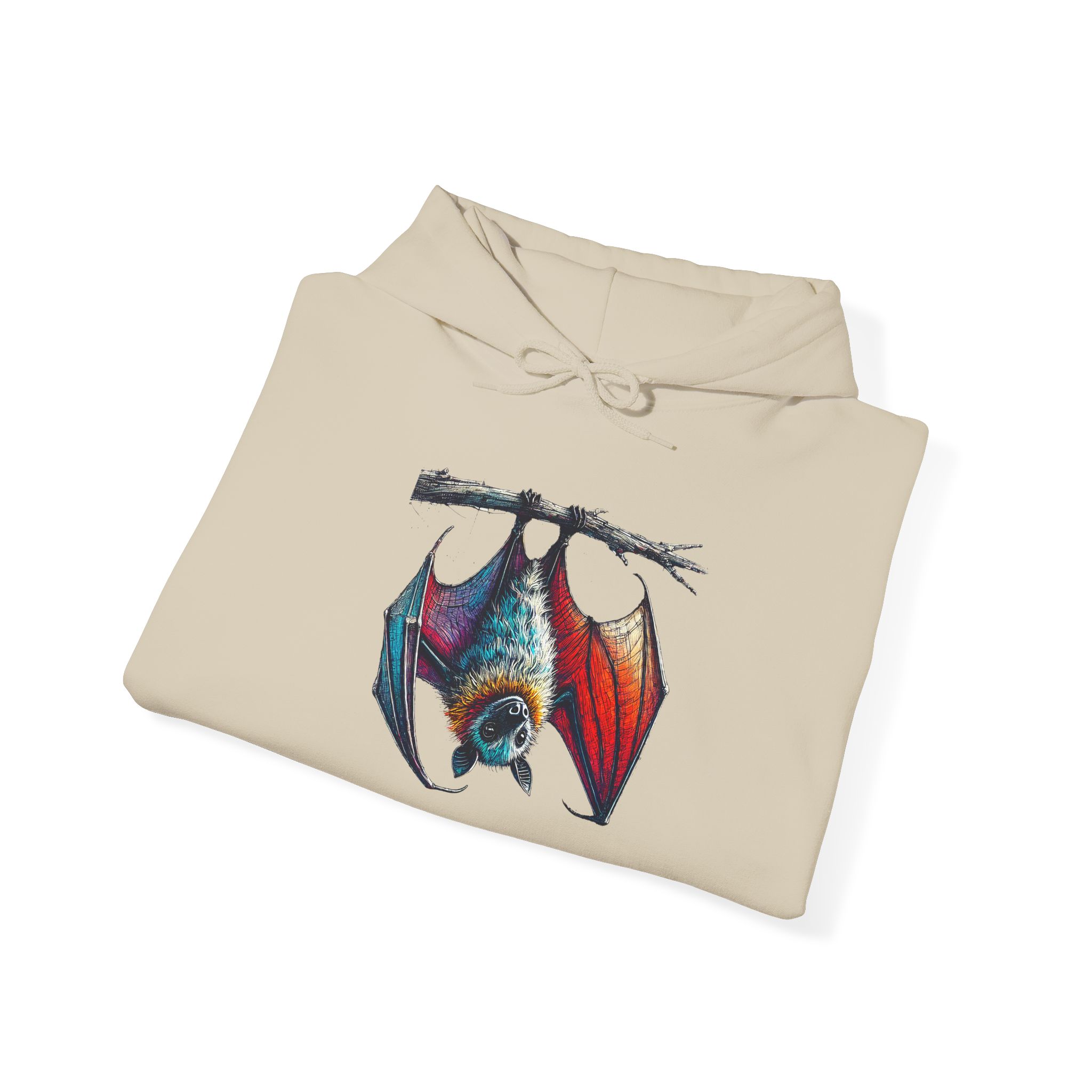 Bat hoodie original animal design for creative minds - Image 7