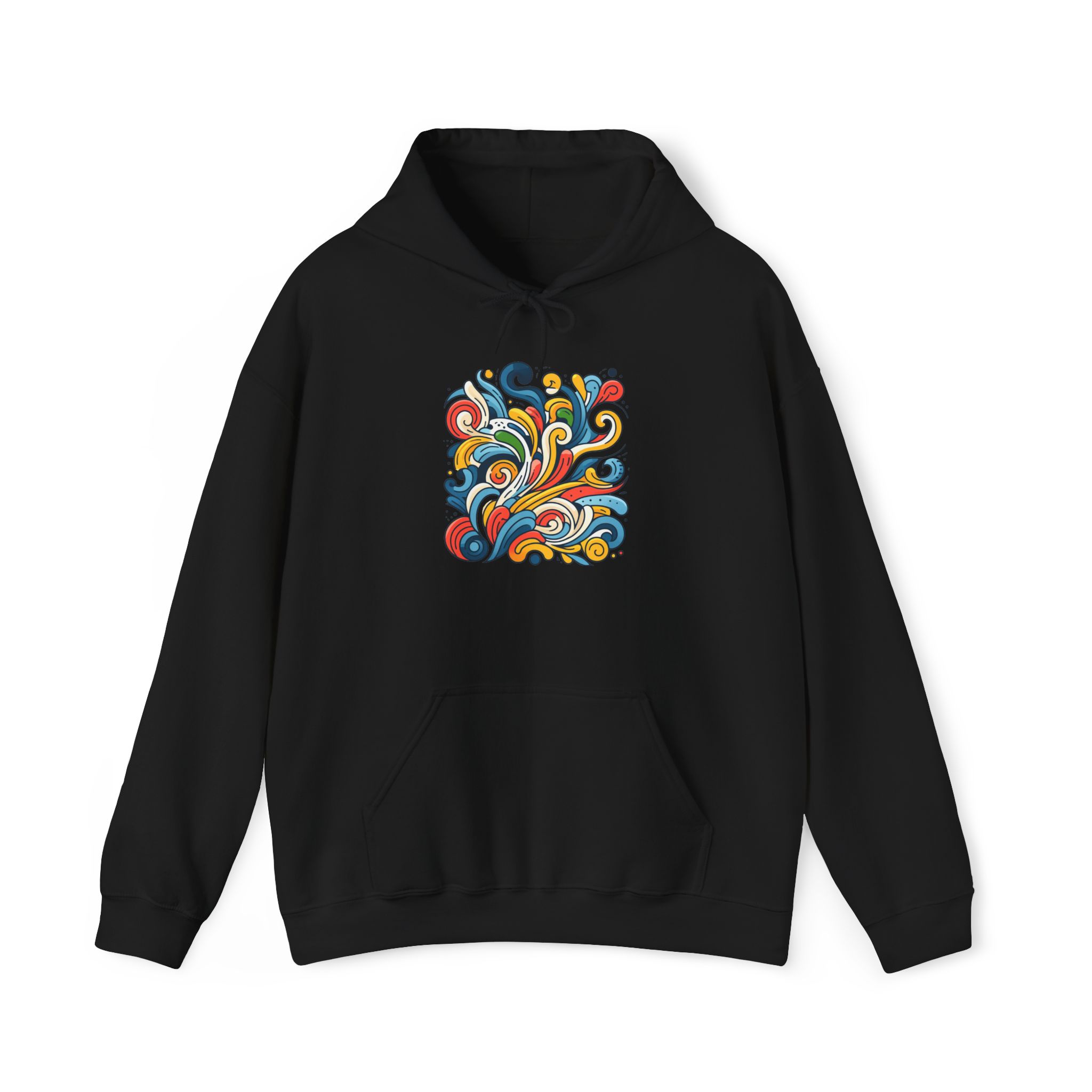 Graphic sweater geometric Boho Hoodie unisex colorful clothes cool design unique outfit cool clothing gift unusual apparel – Bild 6