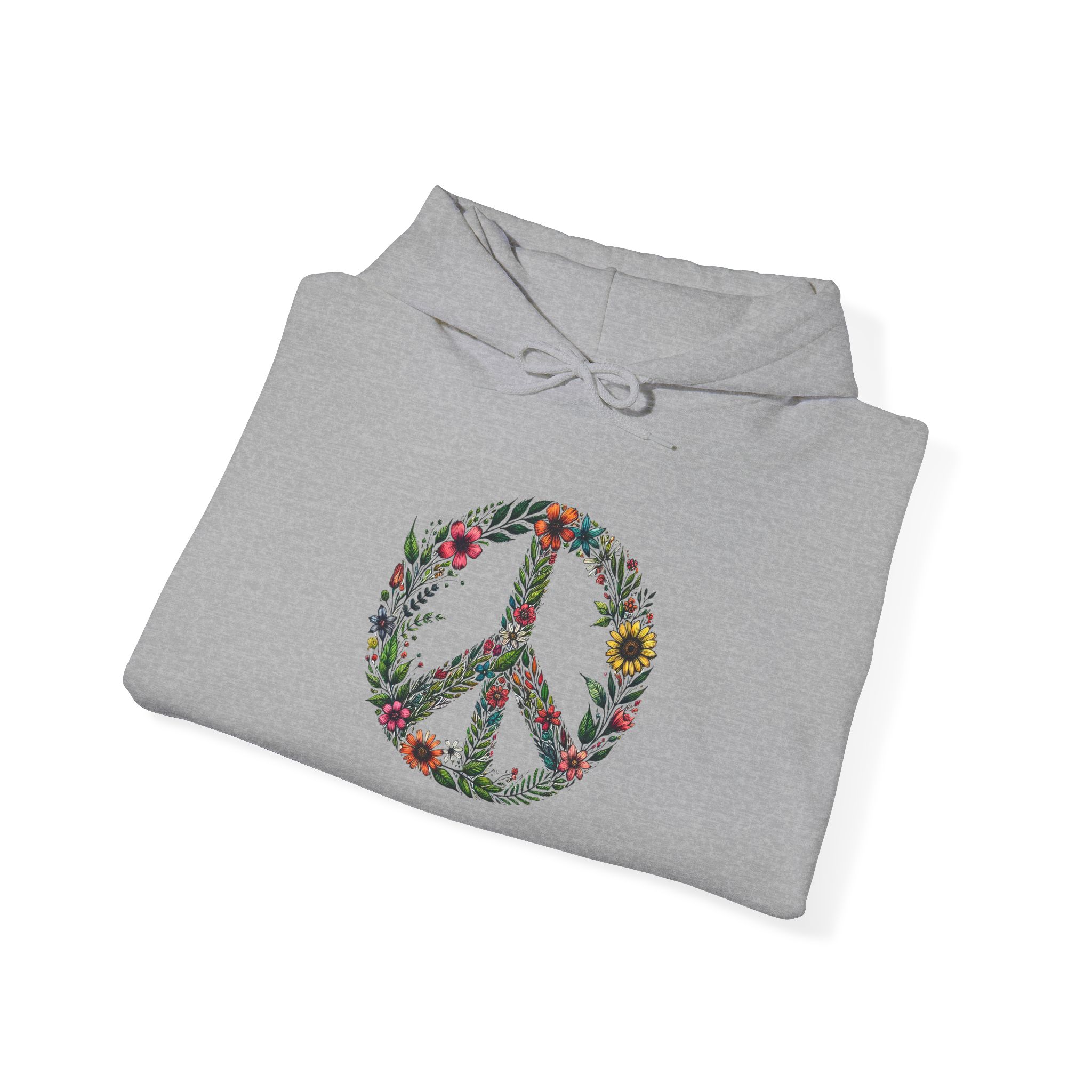 Peace and Love hoodie soft vintage design full of good vibes – Image 9