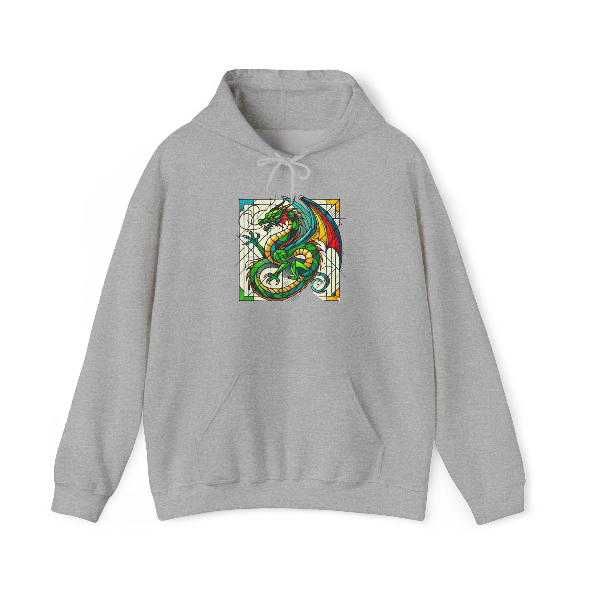 Dragon hoodie bold and original design for a powerful look