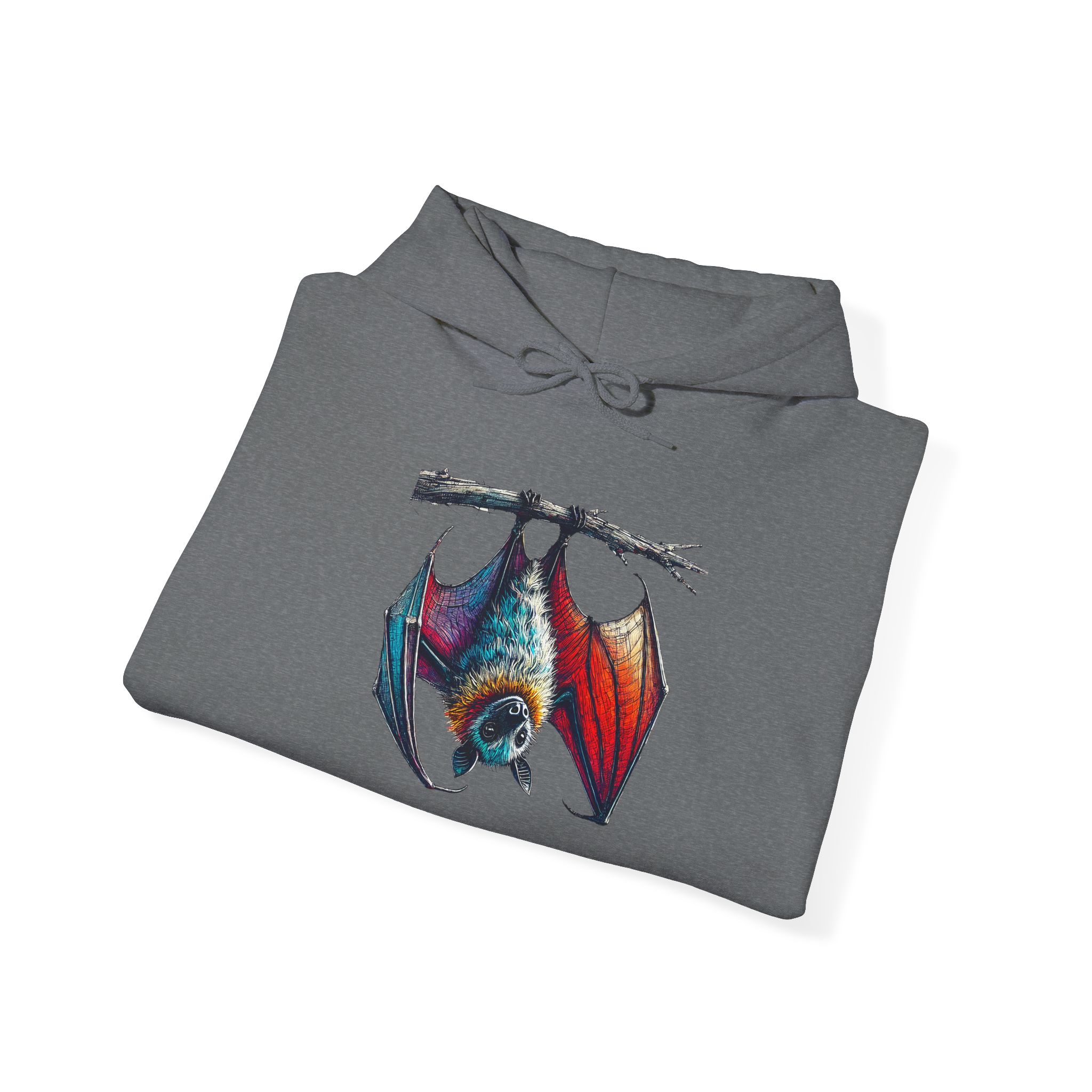 Bat hoodie original animal design for creative minds - Image 15