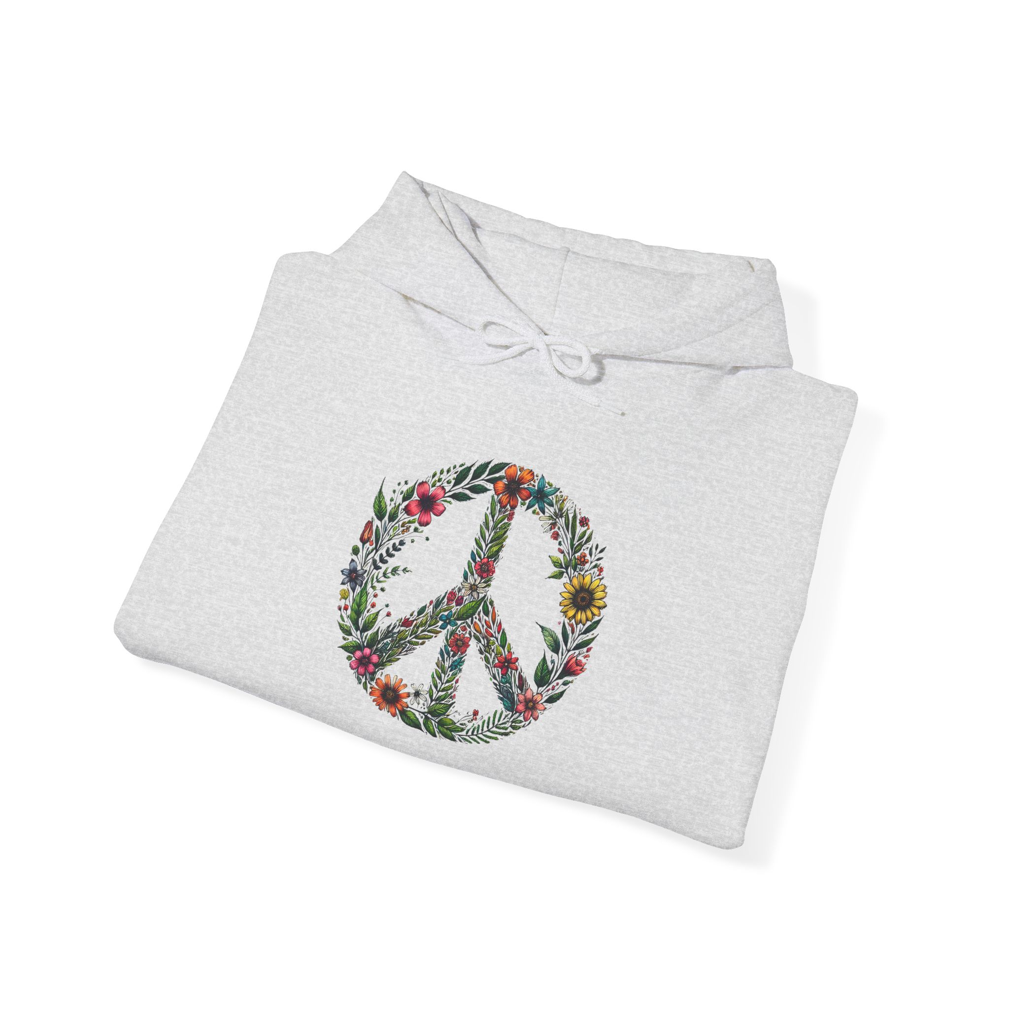 Peace and Love hoodie soft vintage design full of good vibes – Image 2