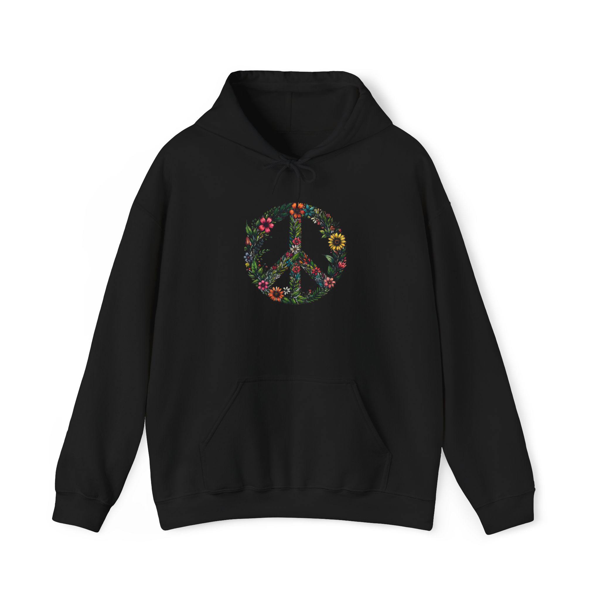 Peace and Love hoodie soft vintage design full of good vibes – Image 6