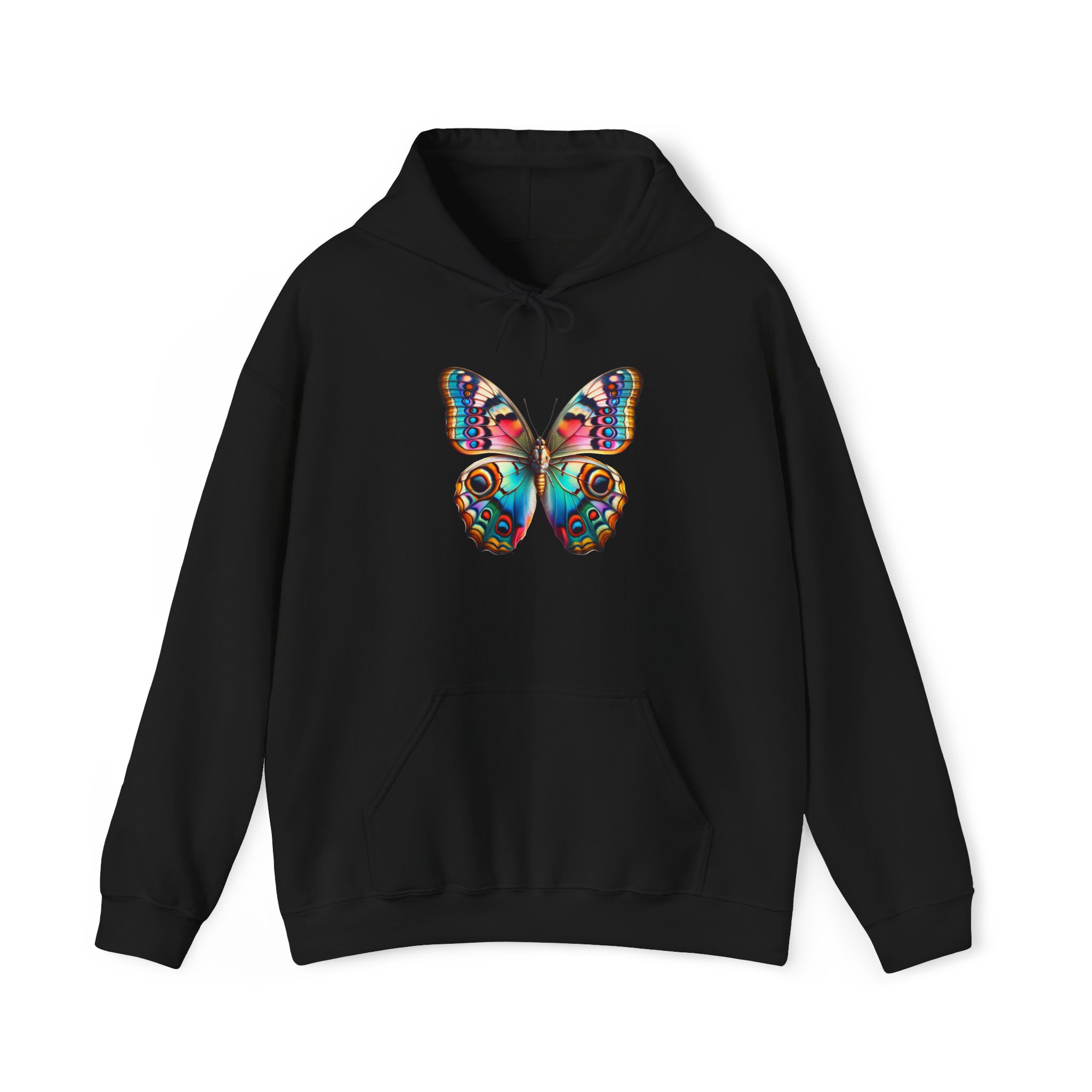 Butterfly Hoodie nature Graphic sweater cool comfy Hoodie gift for her nature clothing butterfly premium apparel – Image 8