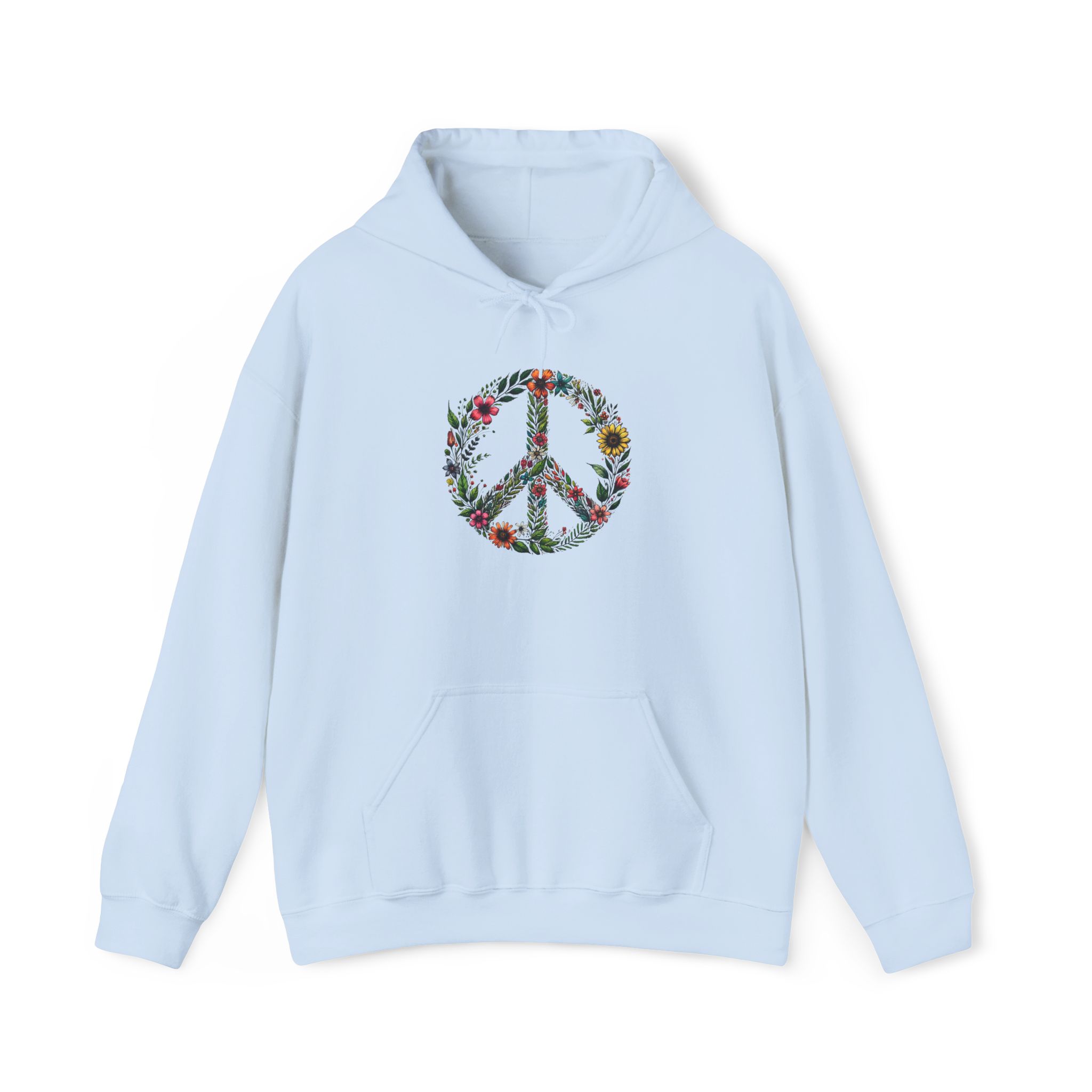 Peace and Love hoodie soft vintage design full of good vibes – Image 18