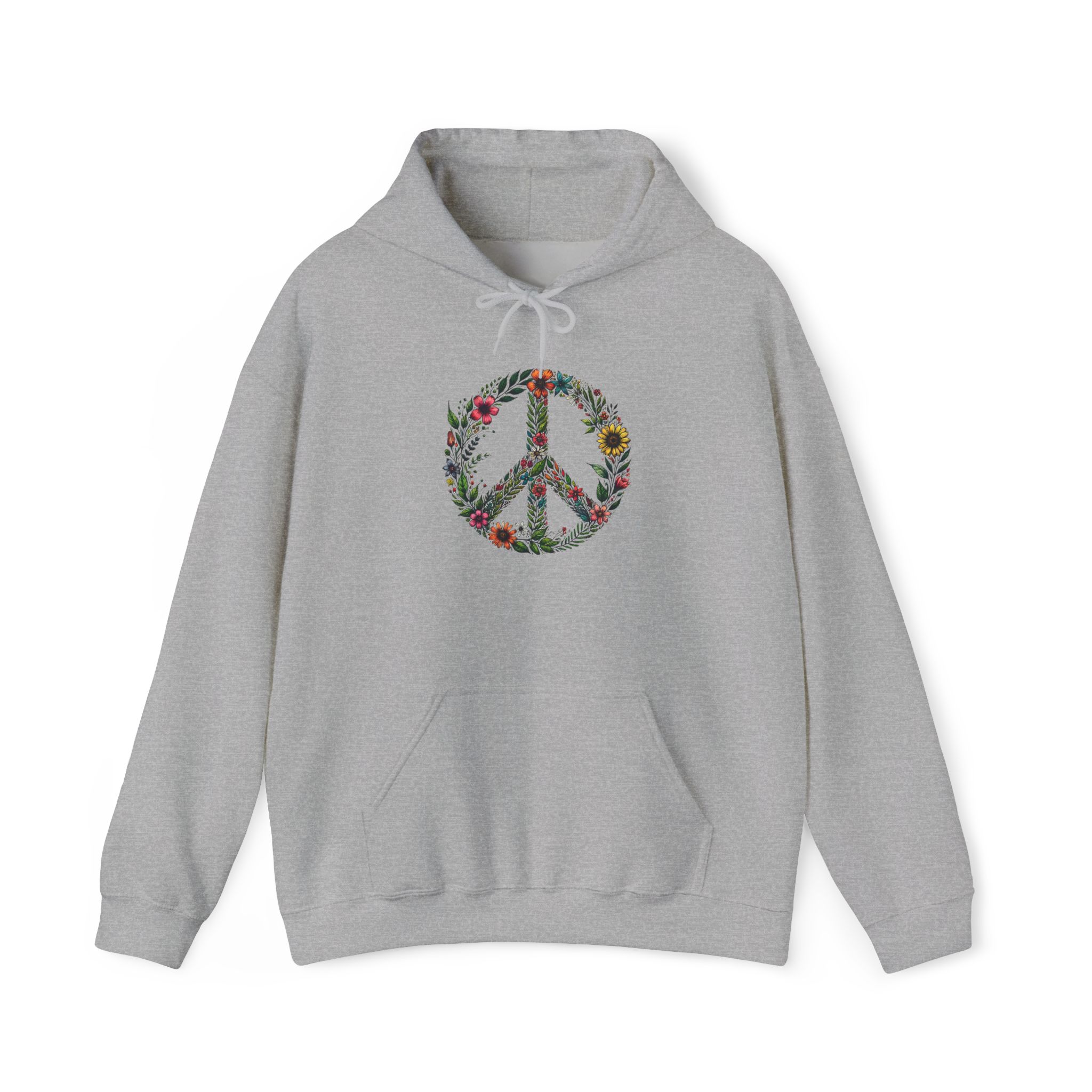 Peace and Love hoodie soft vintage design full of good vibes – Image 10