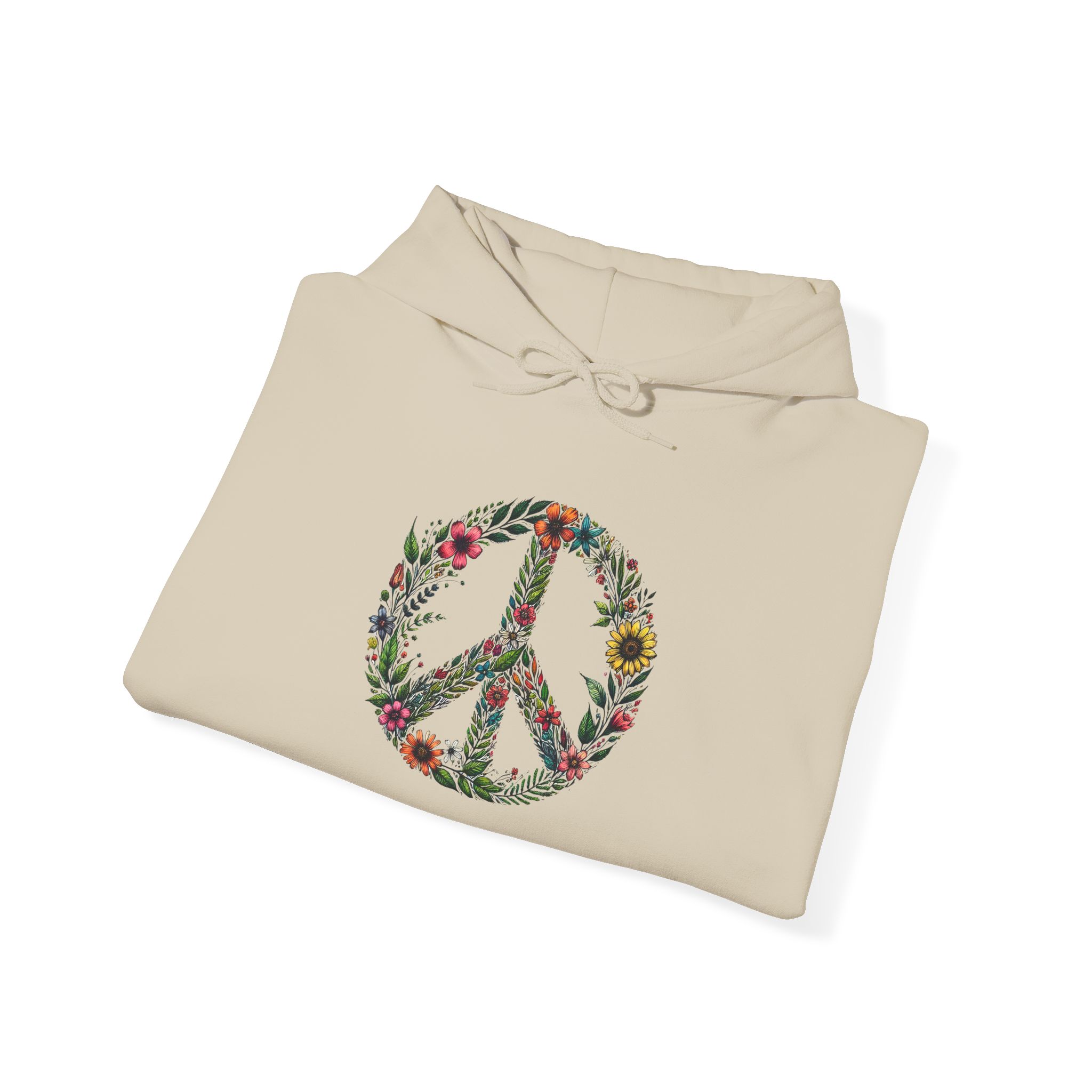 Peace and Love hoodie soft vintage design full of good vibes – Image 7
