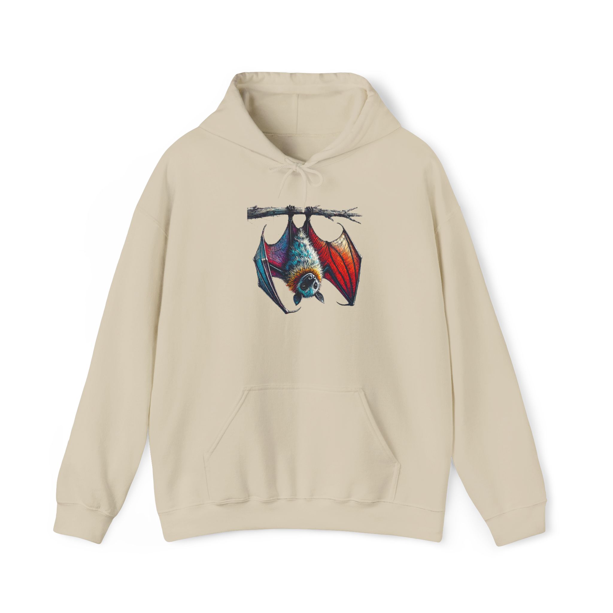Bat hoodie original animal design for creative minds - Image 8