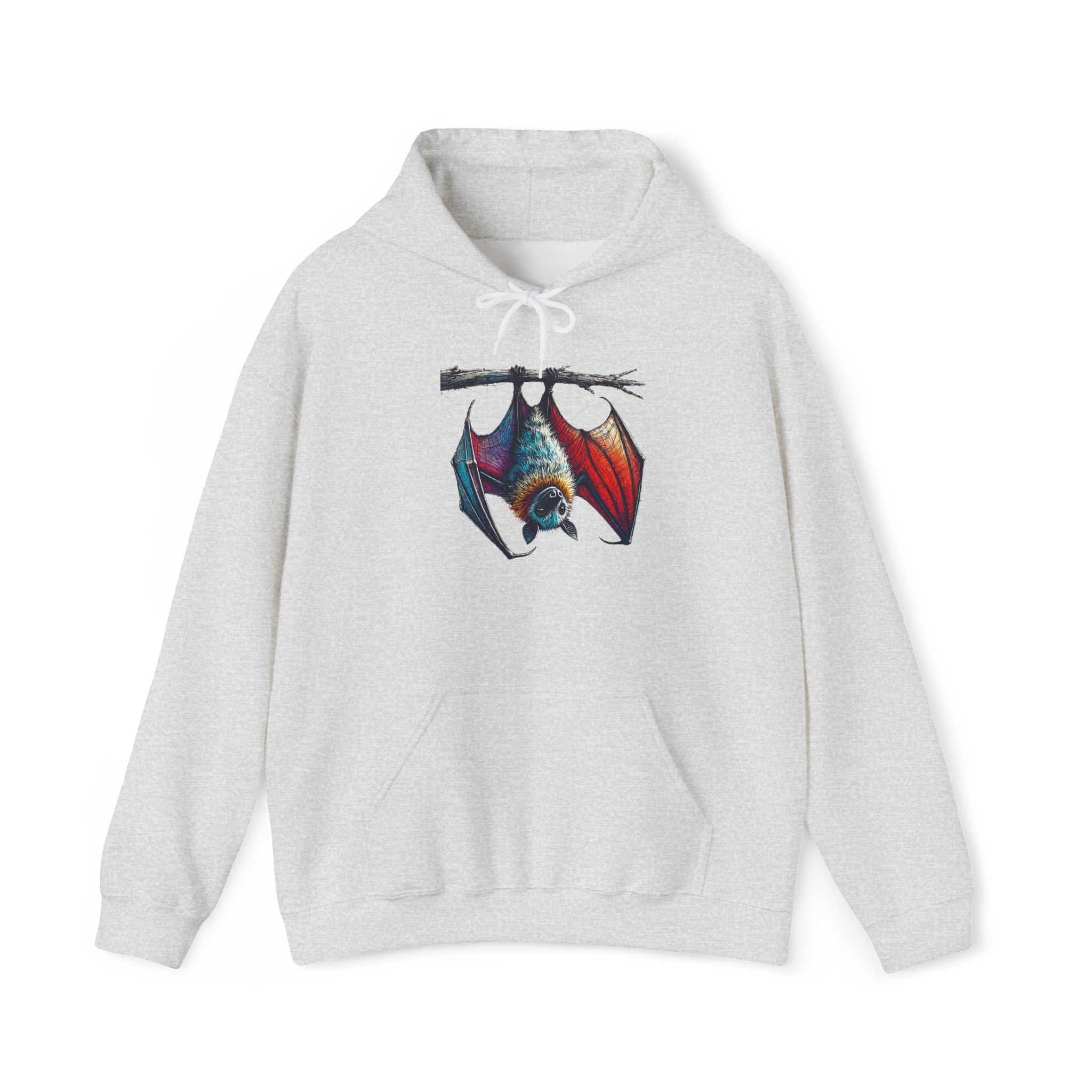 Bat hoodie original animal design for creative minds