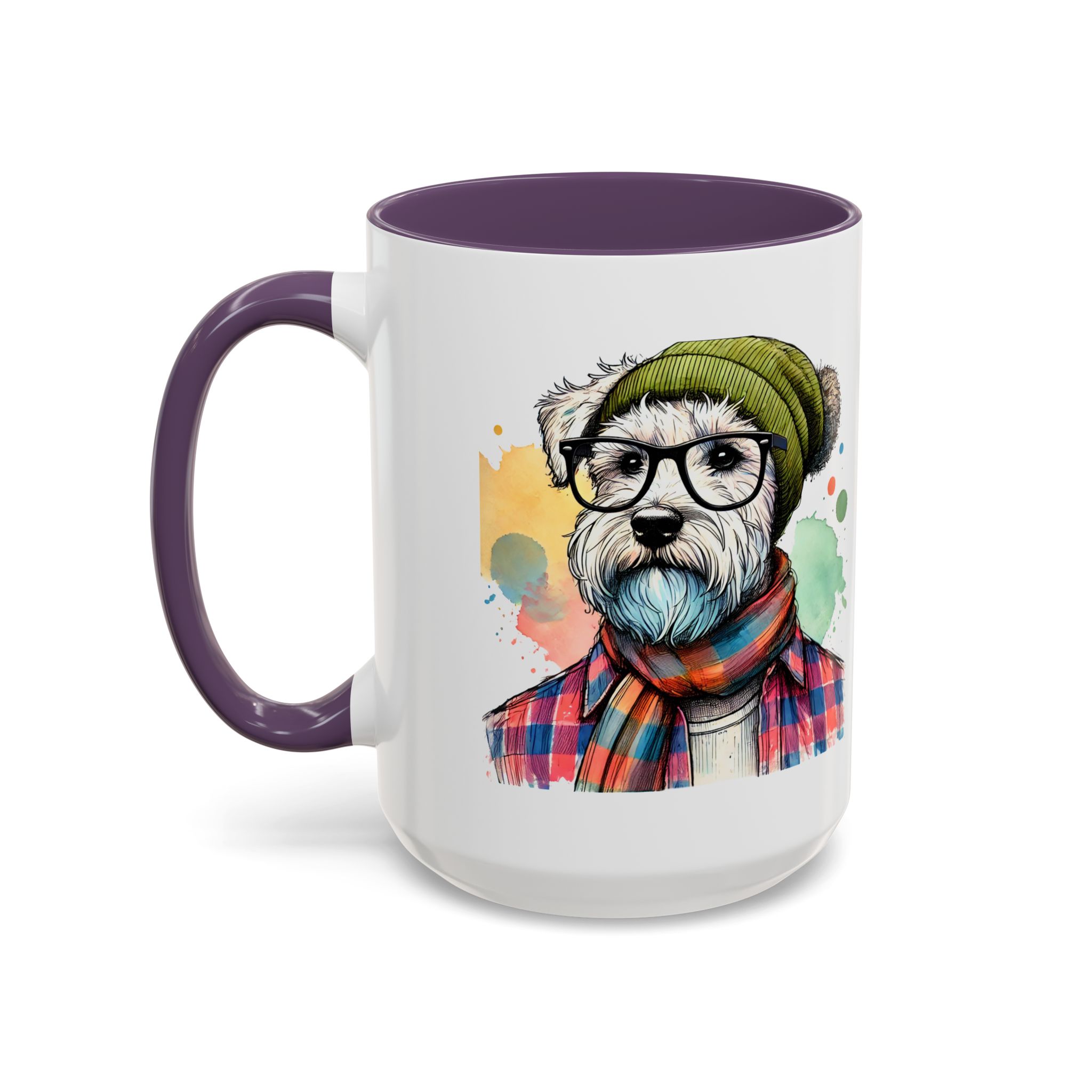 Funny mug dog Boho coffee mug funny gift pet lover hipster accessory lover tea office mug unique design - Image 58