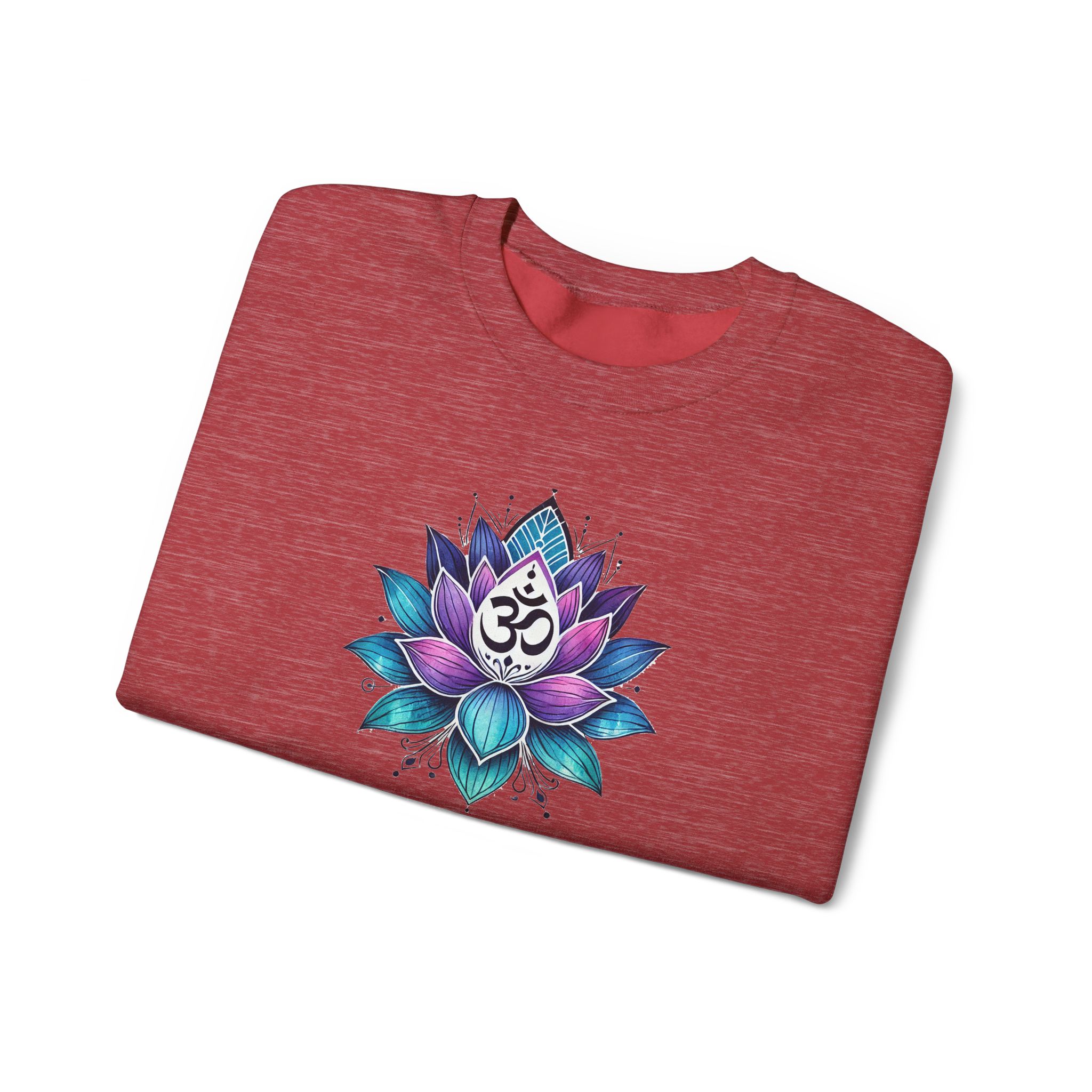 Boho sweattshirt mindfulness graphic sweater lotus flower yoga clothing gift meditation shirt cute apparel comfy outfit unique visual - Image 31