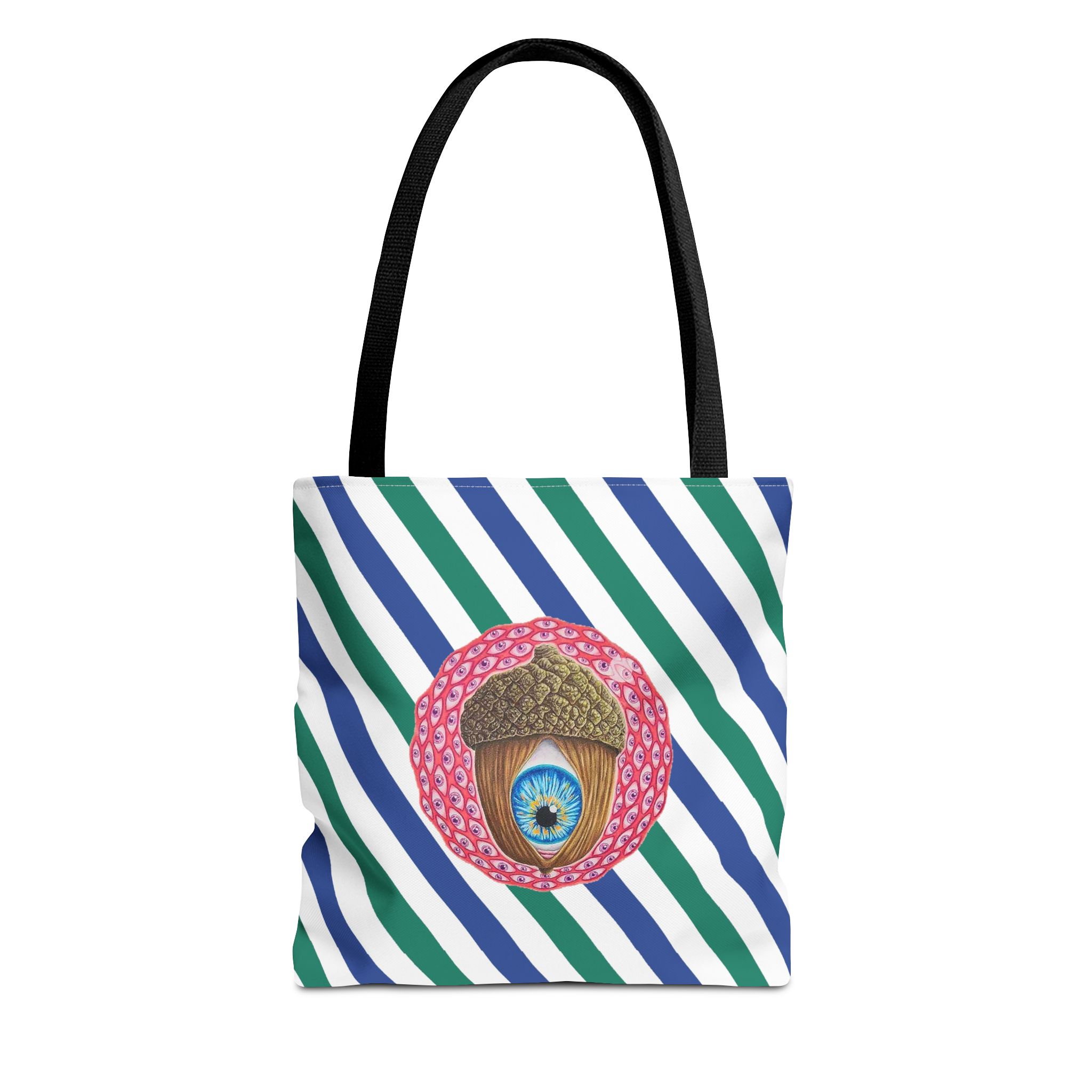 Canvas tote bag Dive into Dream Worlds Surrealist Tree Art shoulder bag with Unique Artist cute tote bag