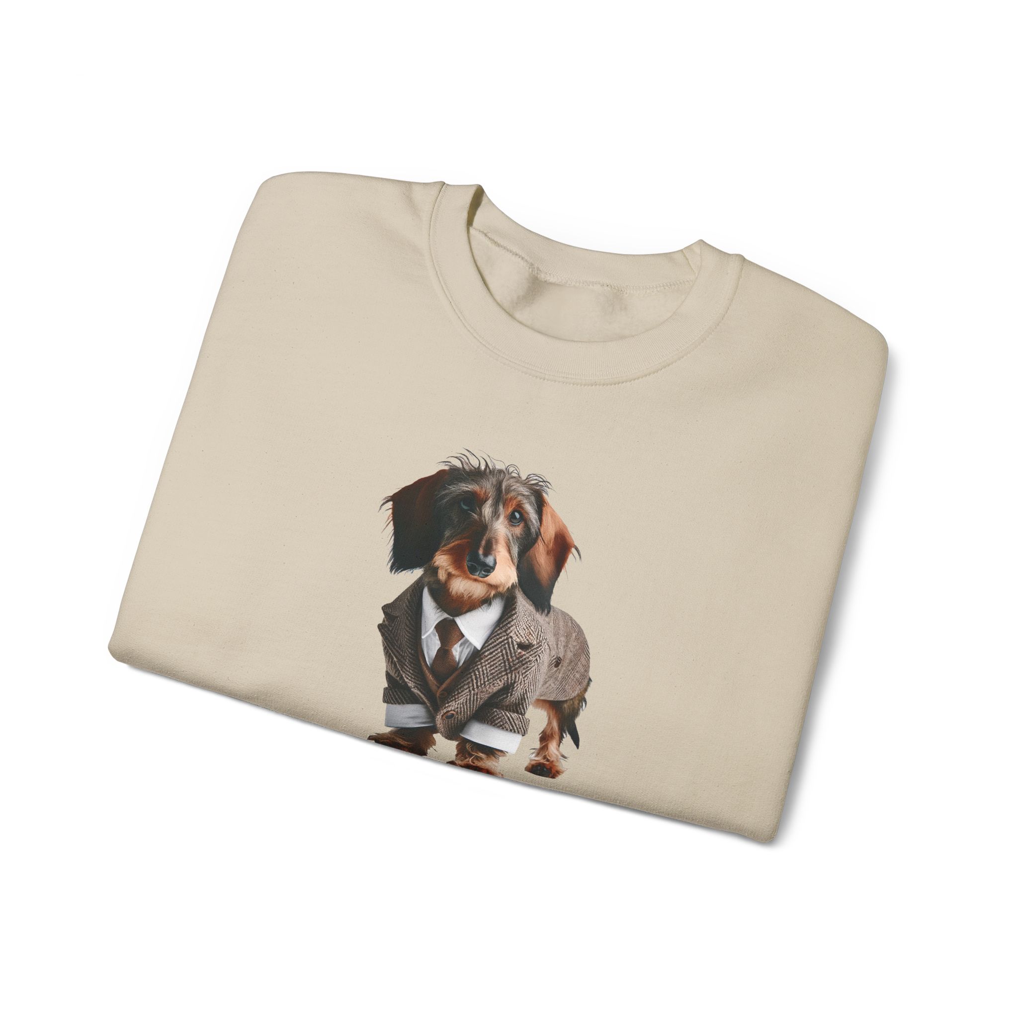 Dachshund sweatshirt – Wiener Dog sweatshirt – Stylish Dog sweater hipster print - Image 7
