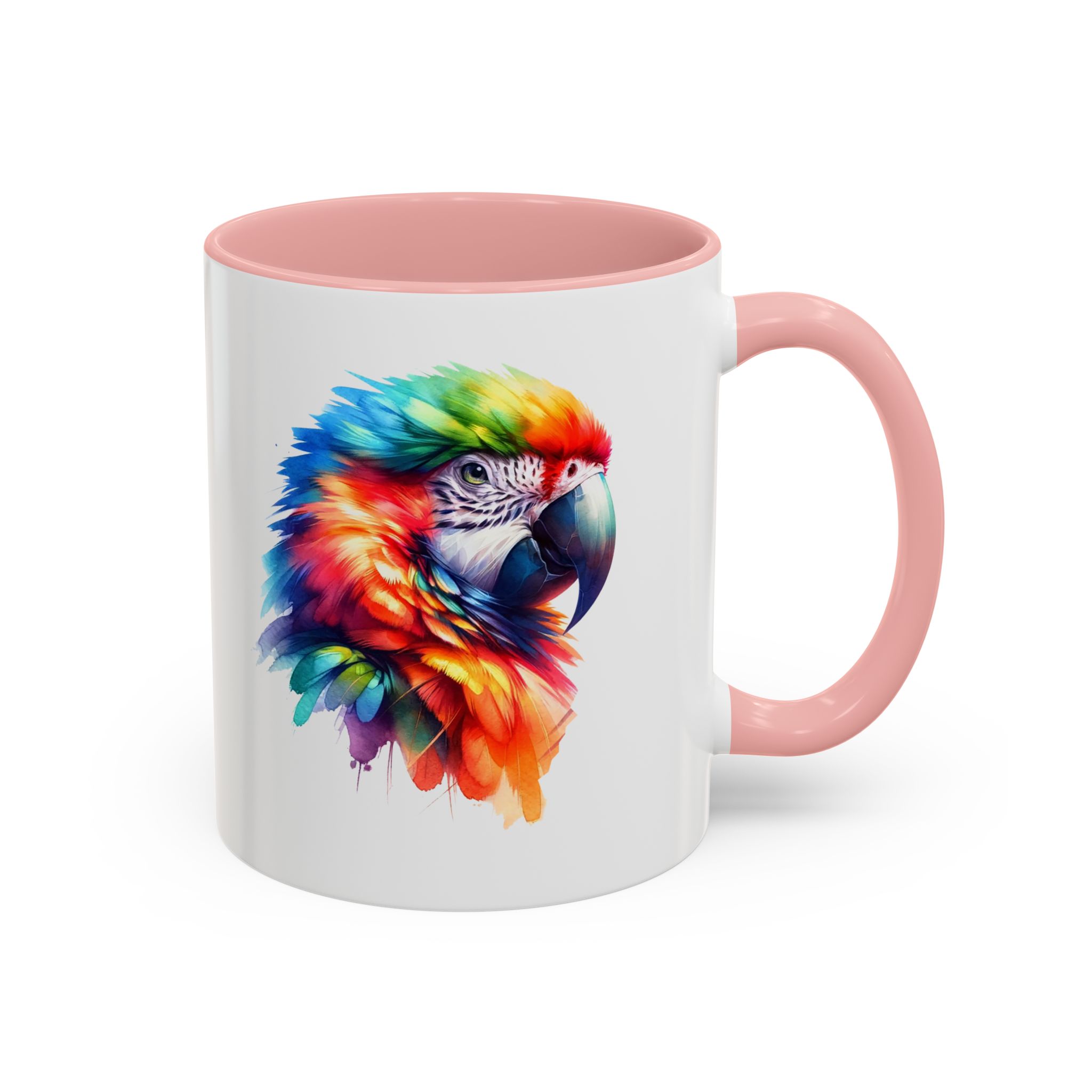 Parrot Mug vivid colors bird lover Cup parrot print cool print nature lover accessory stylish print - Imagen 9