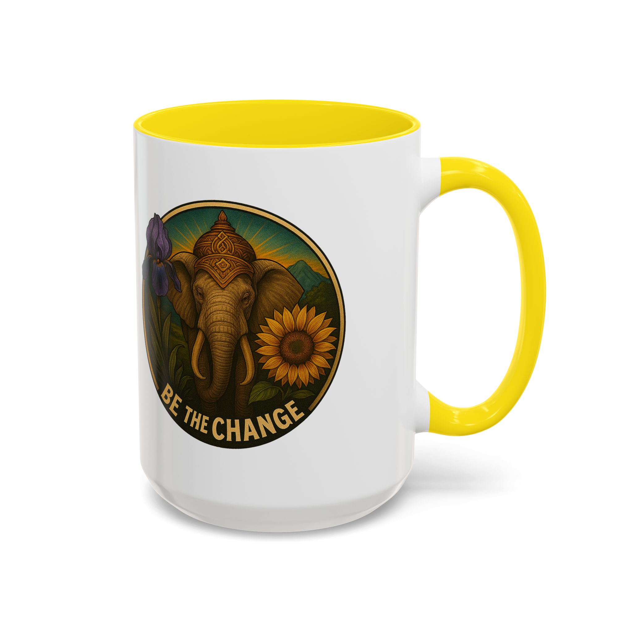 Surrealist coffee mug buddha Fantasy mug Limited Edition Hand Drawn Art by Real Artist - Imagen 61