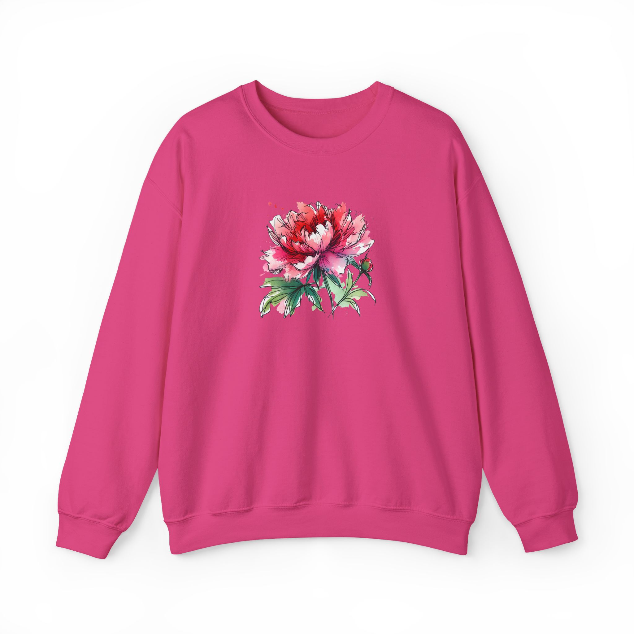 Flower sweatshirt – Tropical sweatshirt – Boho Flower sweater nature print - Image 30