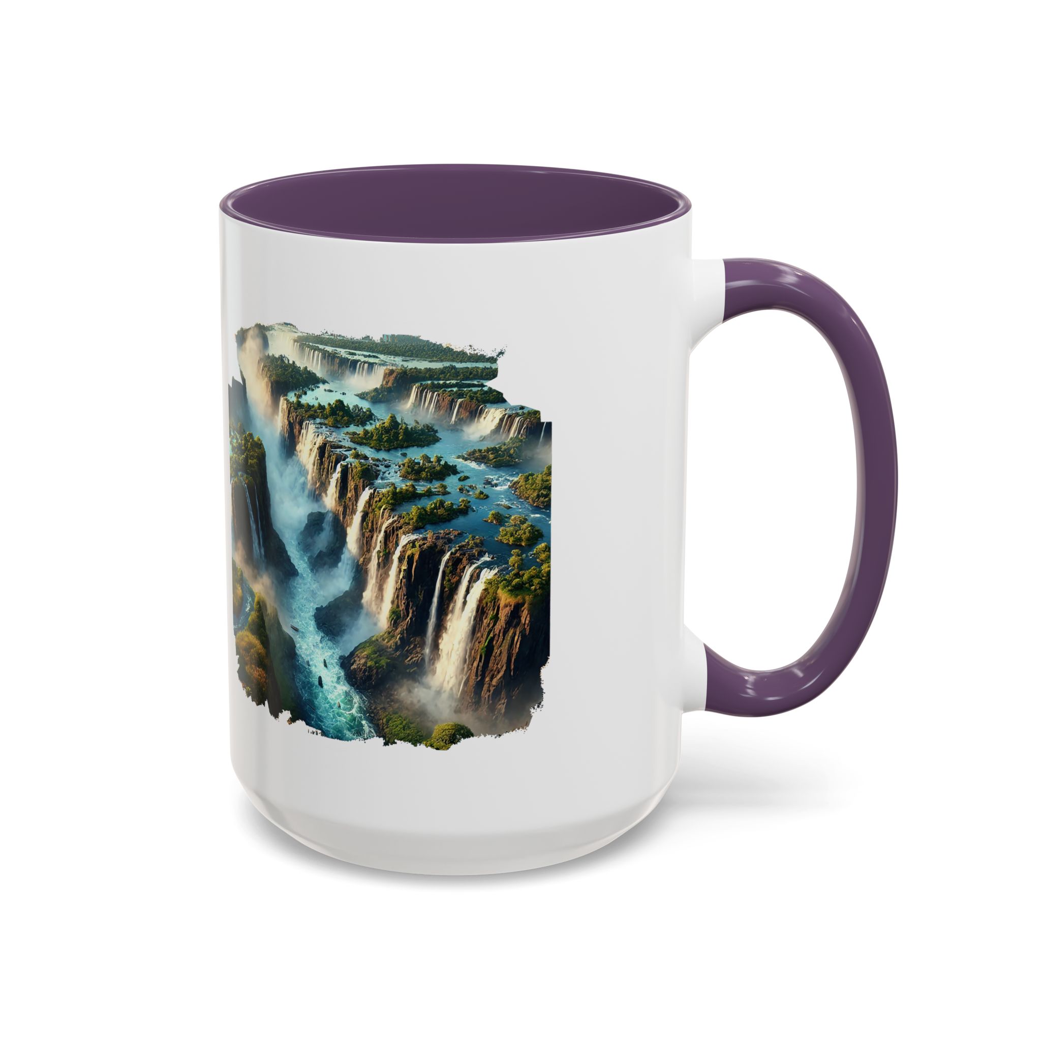 Tea mug Landscape Brazil office mug nature Iguazu & igacu print boho gift coffee accessory unique cup vintage - Image 57