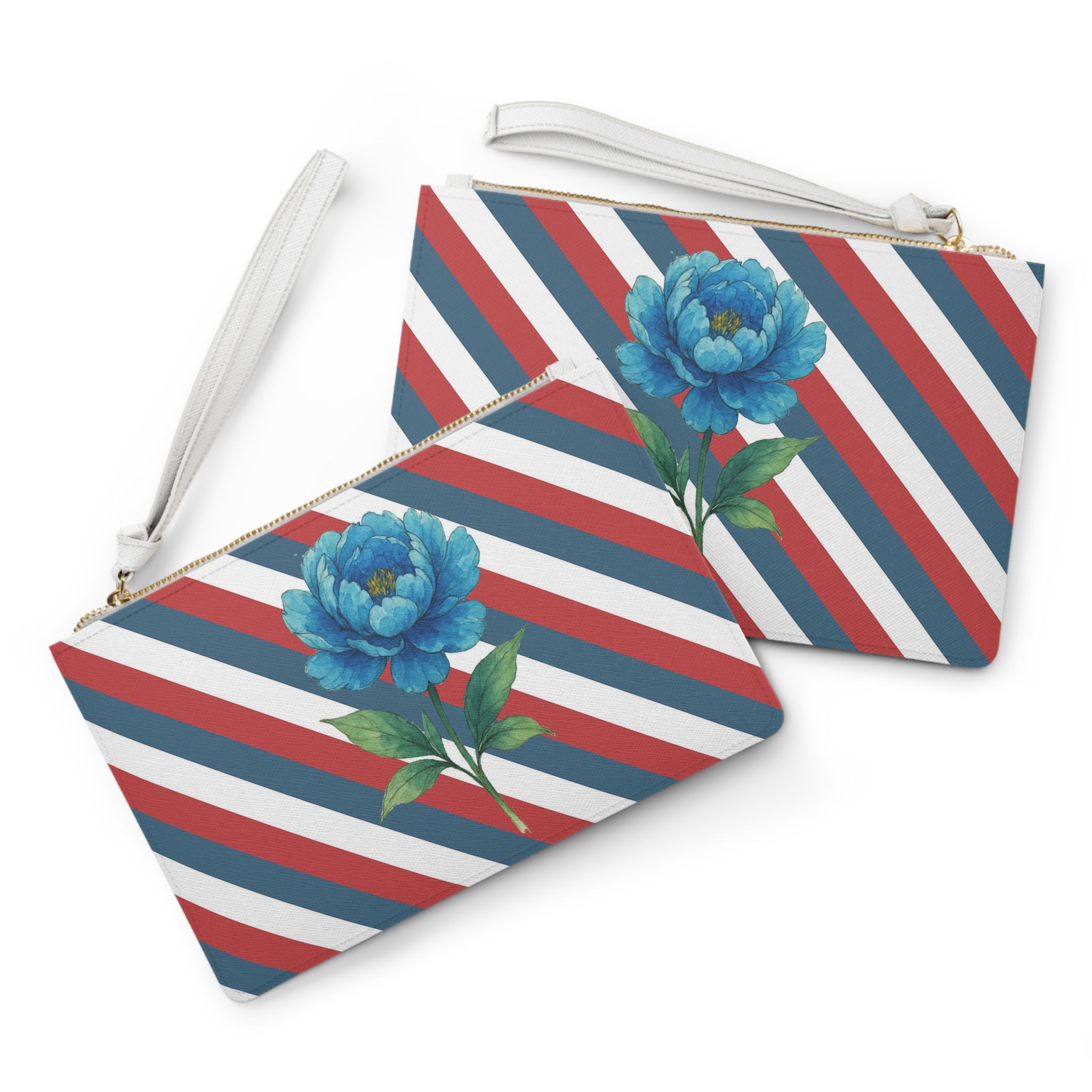 Floral Purse – Tropical pouch – Boho Flower evening bag nature print - Image 2