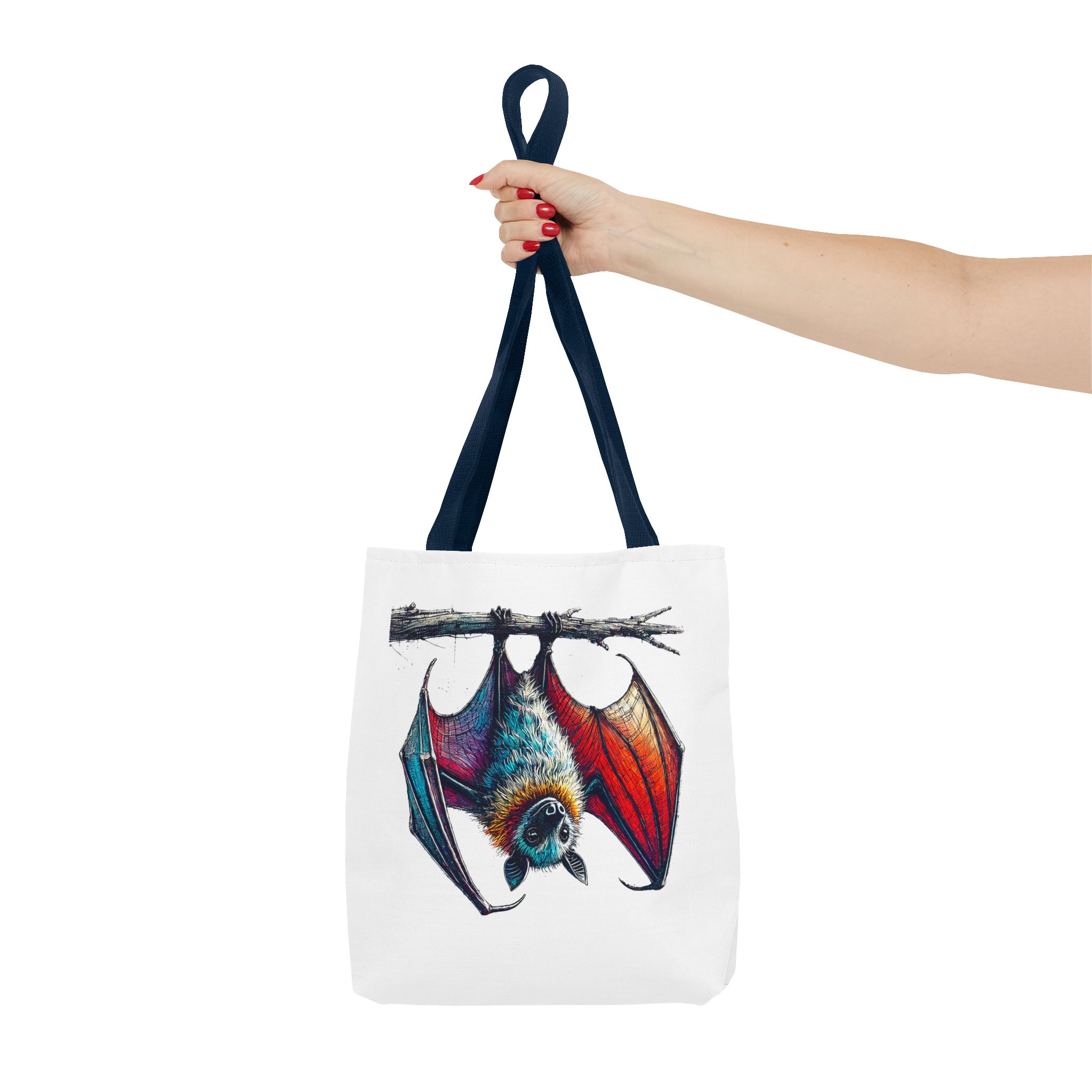 Bat tote bag original animal print design for creative souls - Image 26