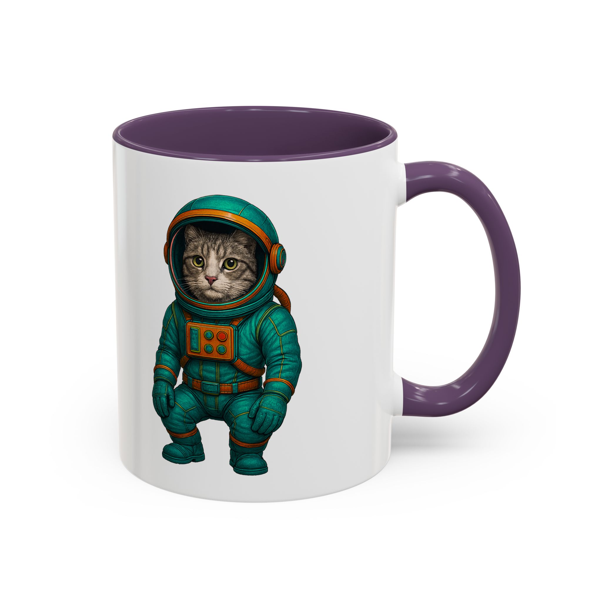 Coffee Mug funny Cat lover boho Mug Cat astronaut tea cup pet unique accessory kitten gift for her - Imagen 45