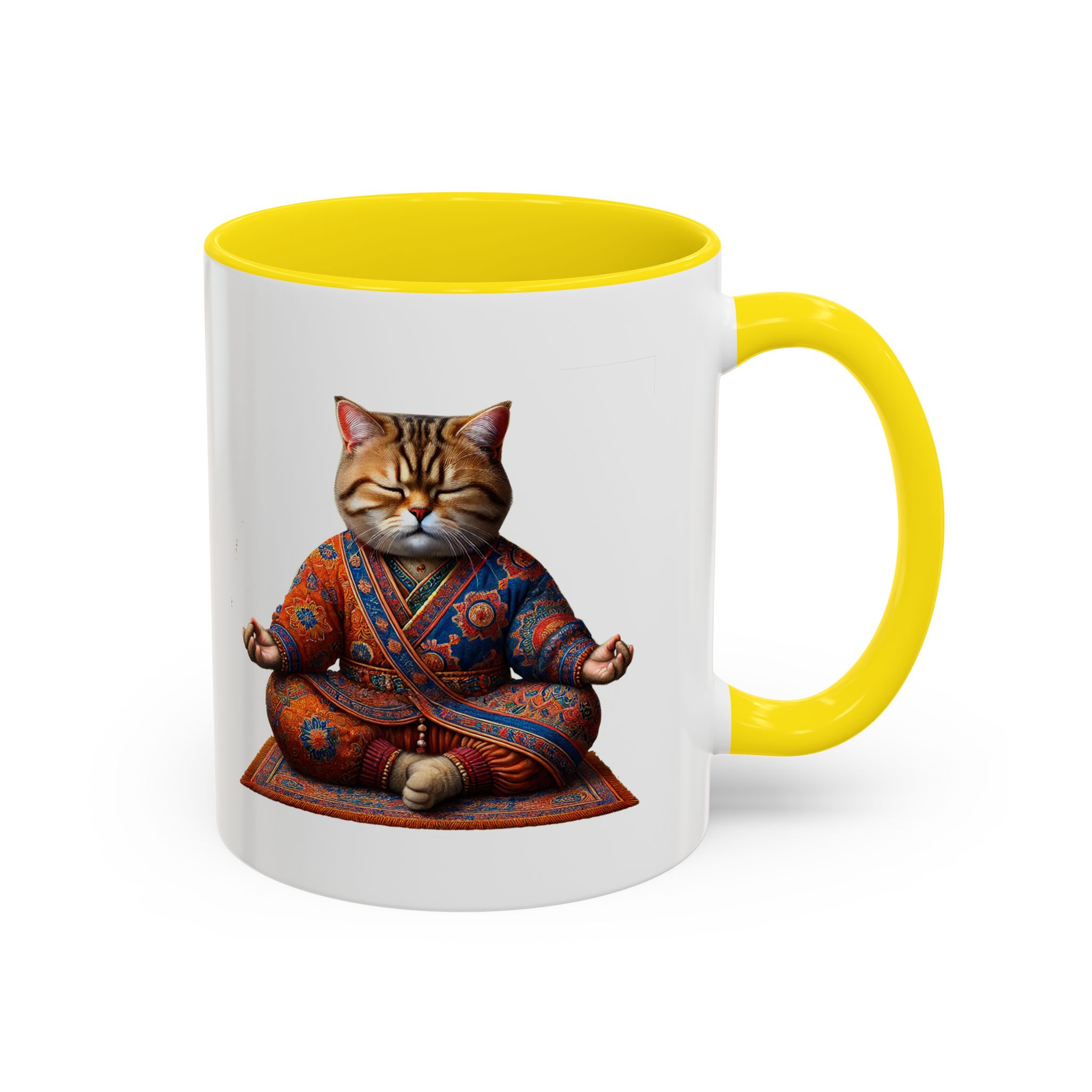 Office Mug cat lover yoga gift for mom Tea cup coffee Mug meditation accessory mindfulness pet design - Image 49