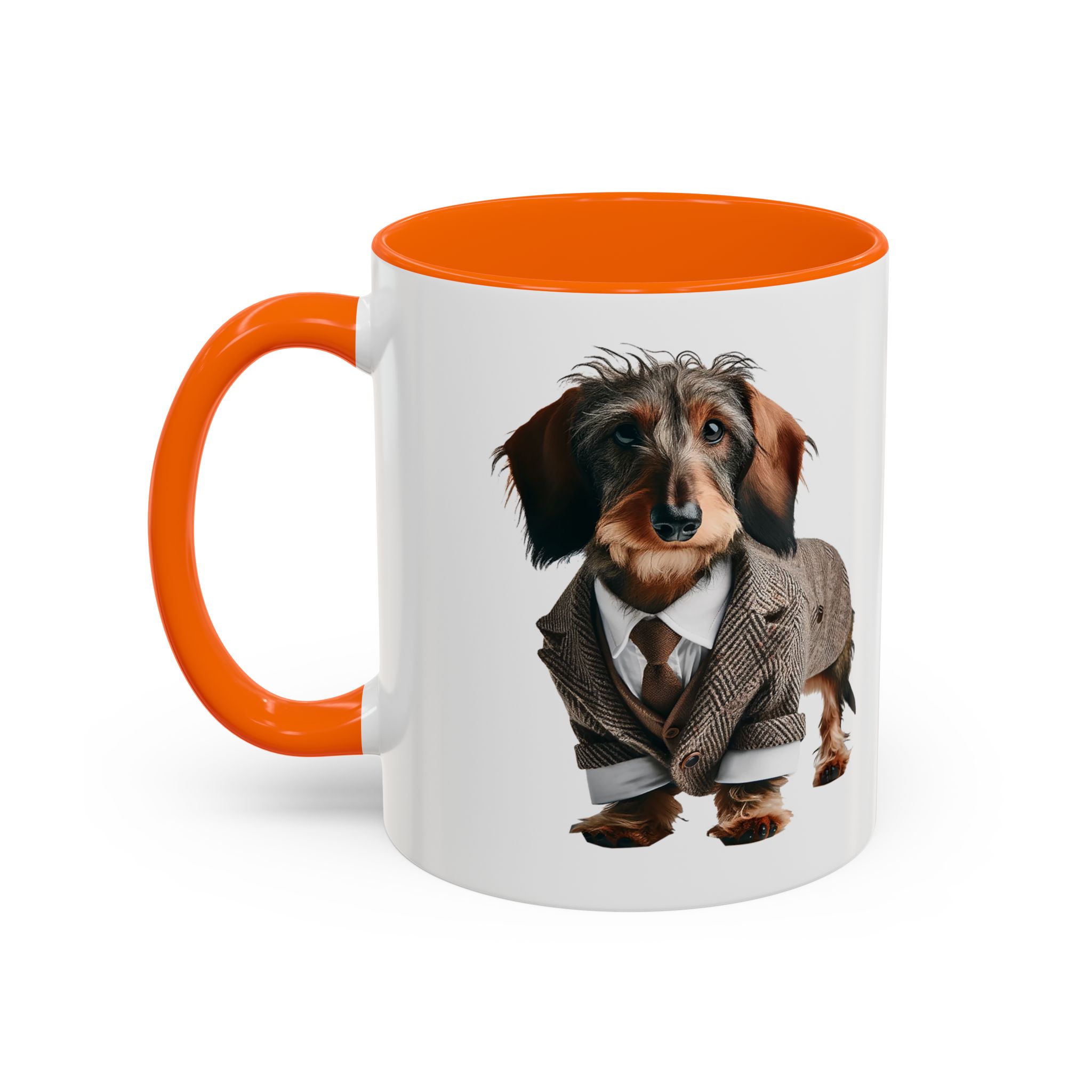 Office mug Dachshund coffee Cup Dog love gift for her unique mug boho tea cup puppy design pet accessory - Image 42