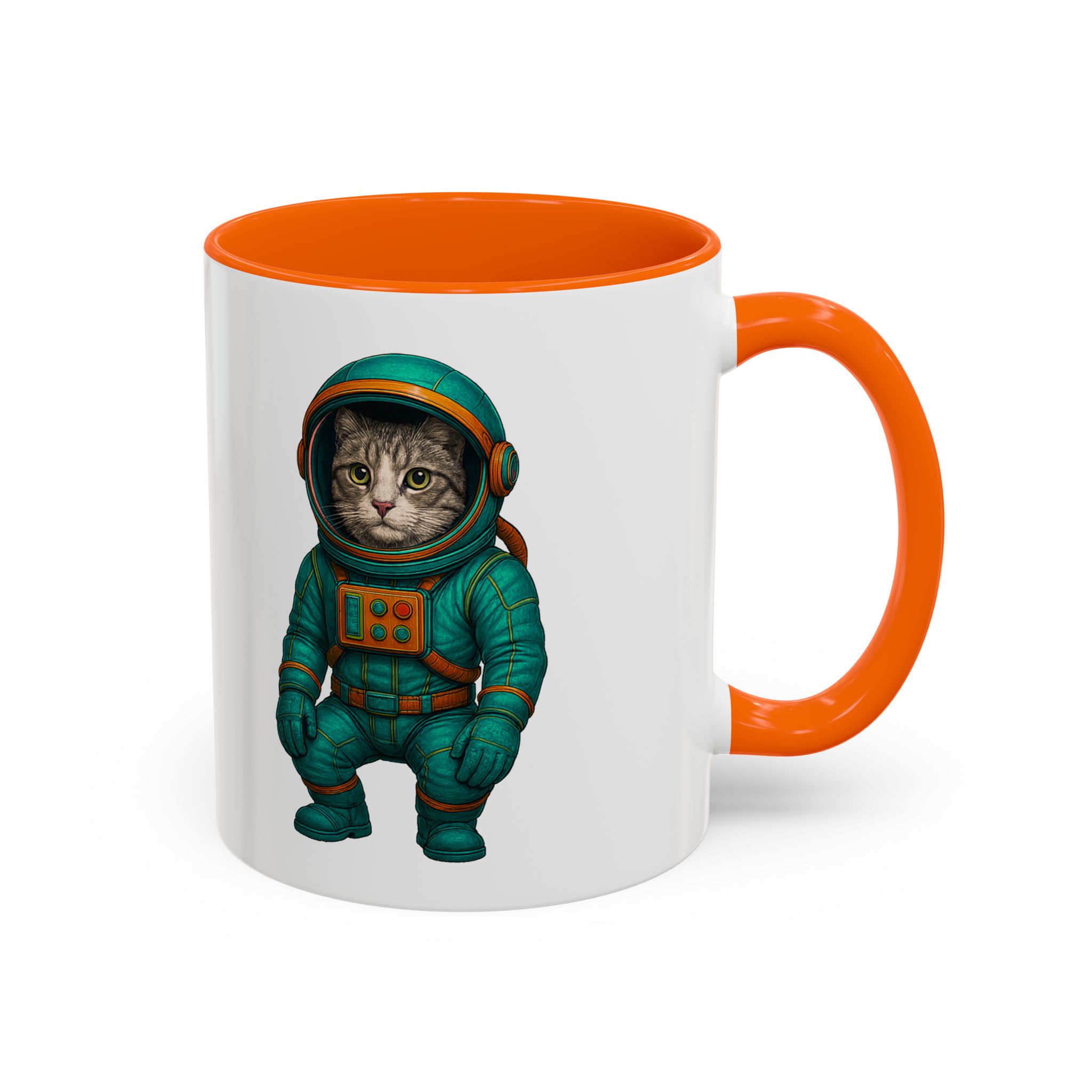 Coffee Mug funny Cat lover boho Mug Cat astronaut tea cup pet unique accessory kitten gift for her - Imagen 41