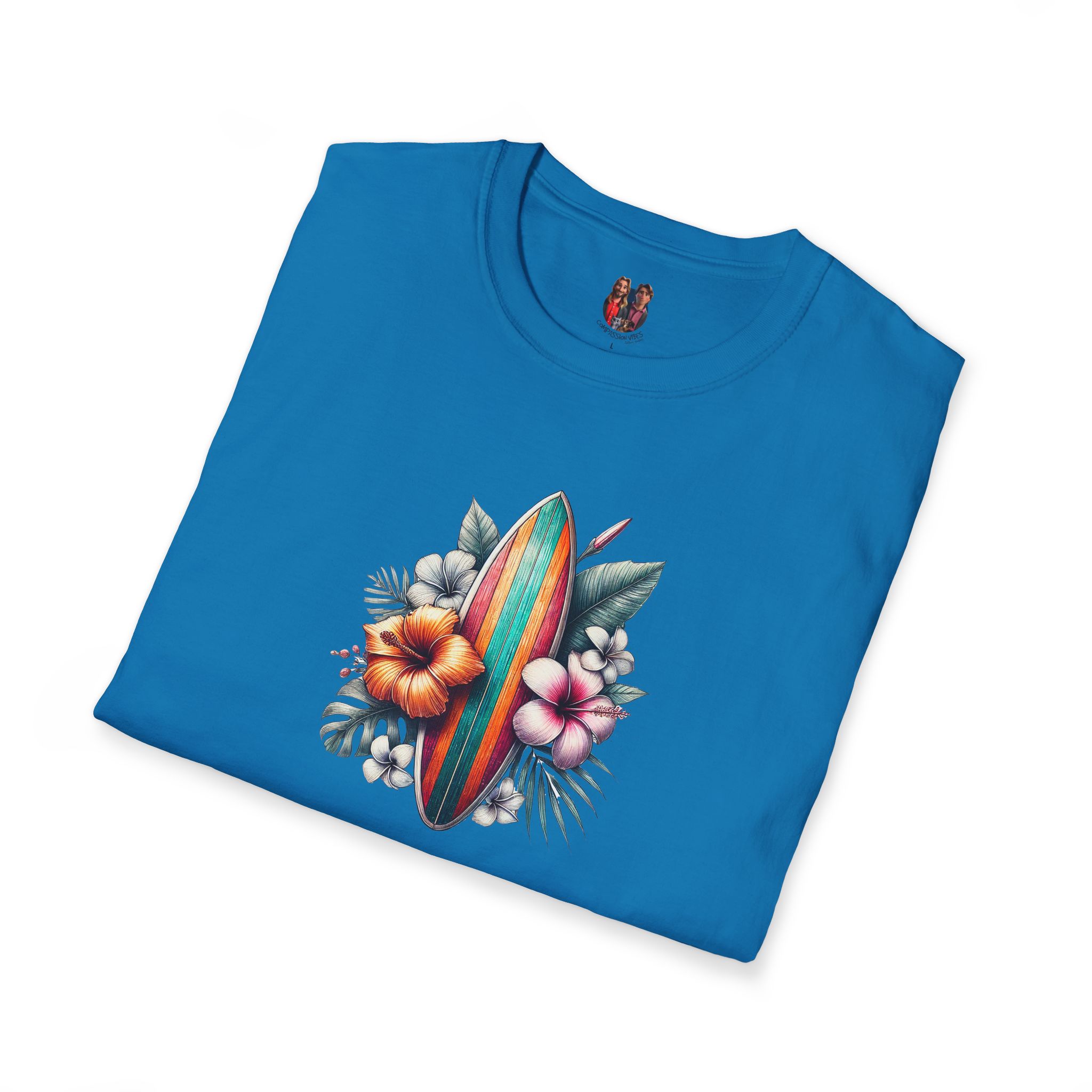 Hawaii Tropical tshirt - Island Nature Graphic - Vacation Style Tee - Image 23