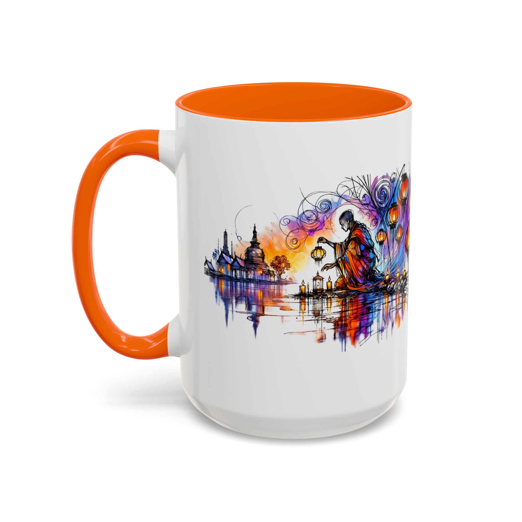 Office mug Buddha coffee Cup yoga tea Mug coffee meditation accessory mindfulnss cool gift for her – Image 54