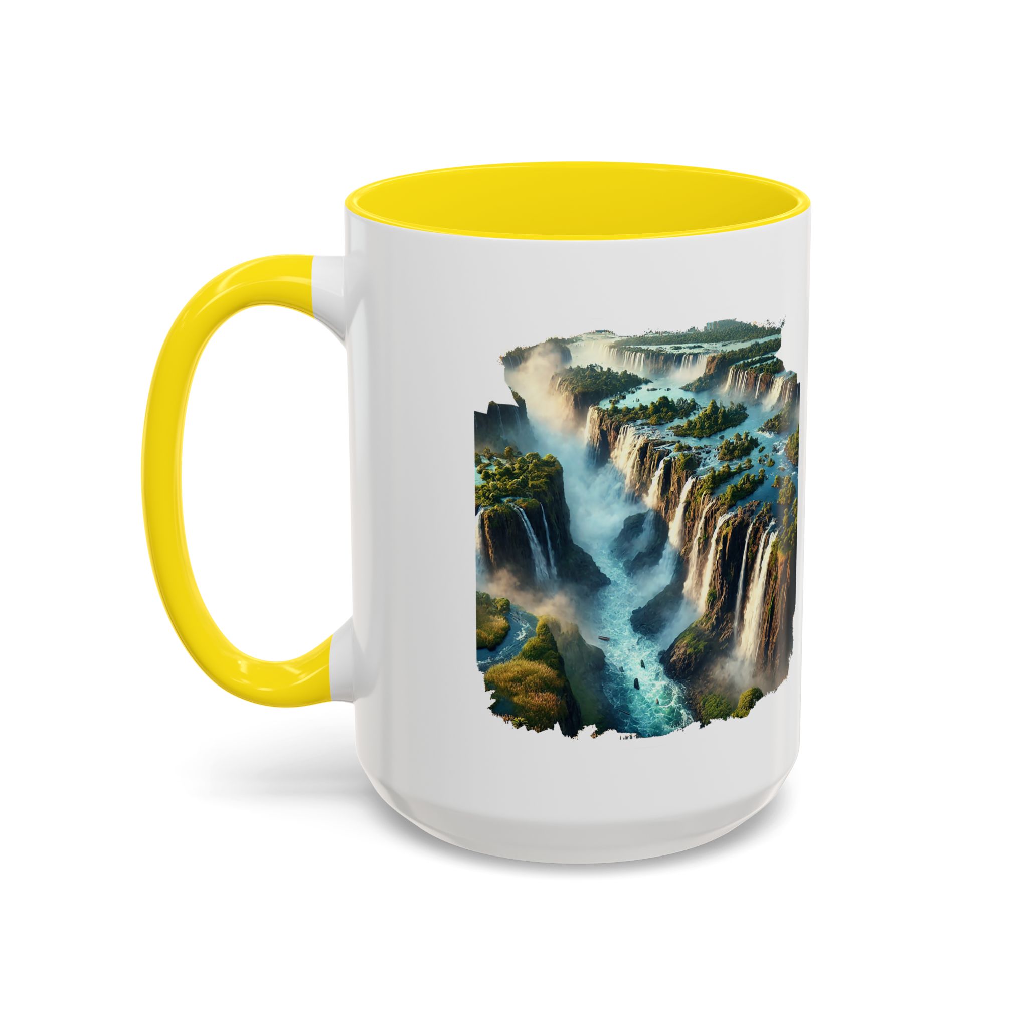 Tea mug Landscape Brazil office mug nature Iguazu & igacu print boho gift coffee accessory unique cup vintage - Image 62