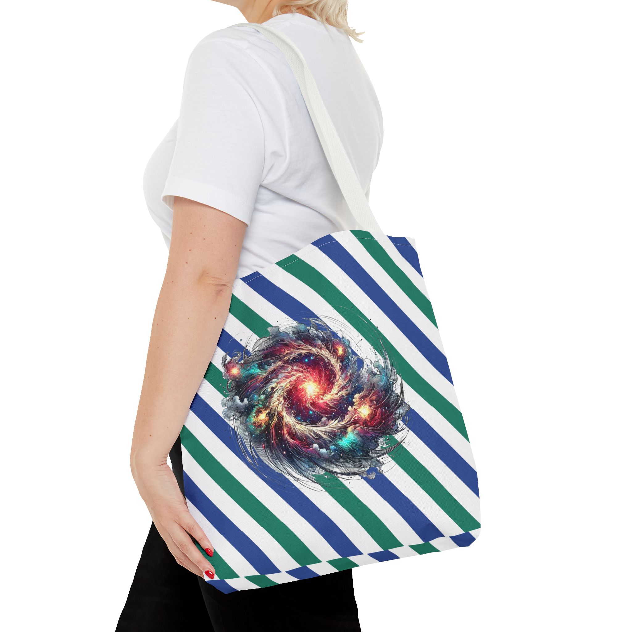 Galaxy tote bag unique space design perfect as a gift - Image 16