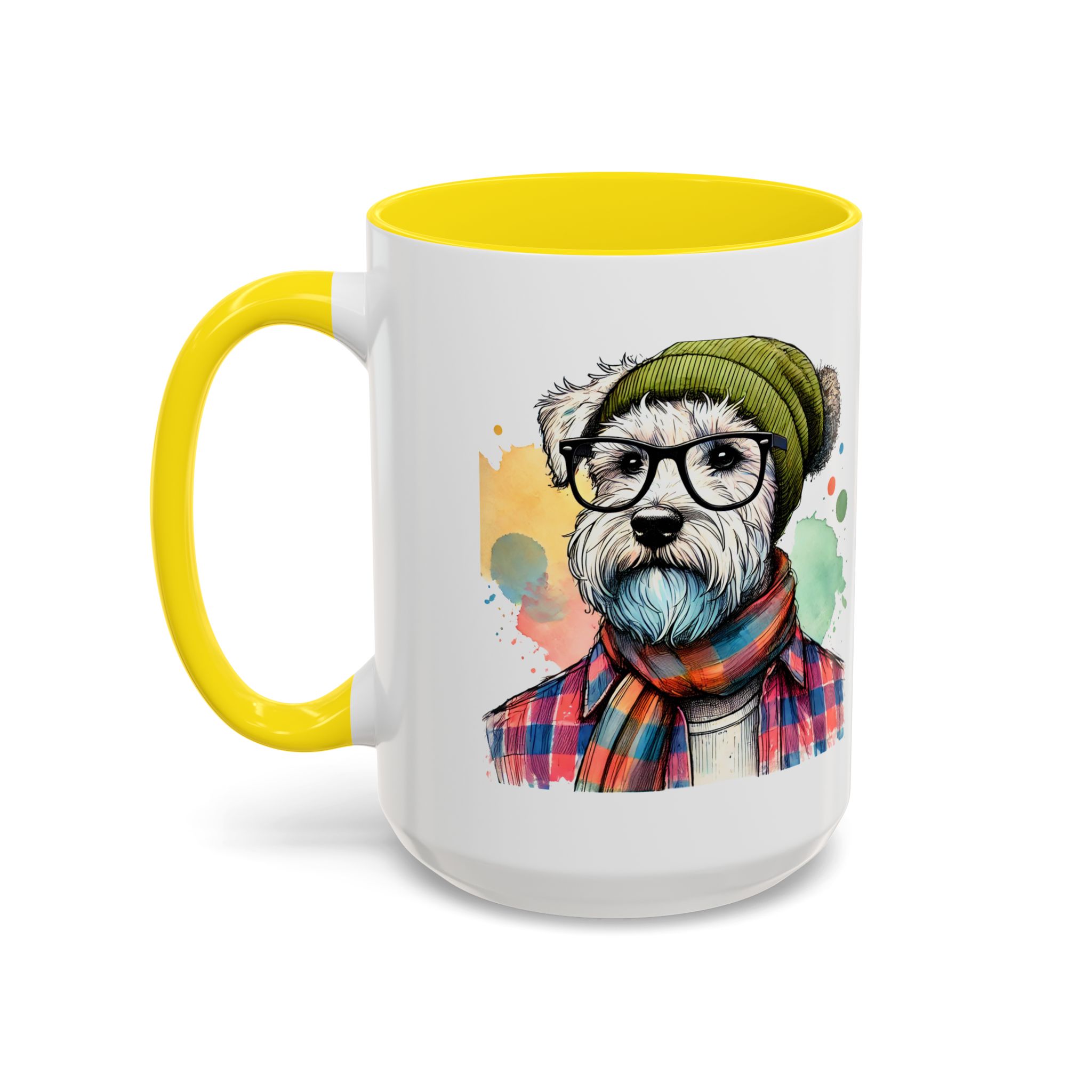 Funny mug dog Boho coffee mug funny gift pet lover hipster accessory lover tea office mug unique design - Image 62