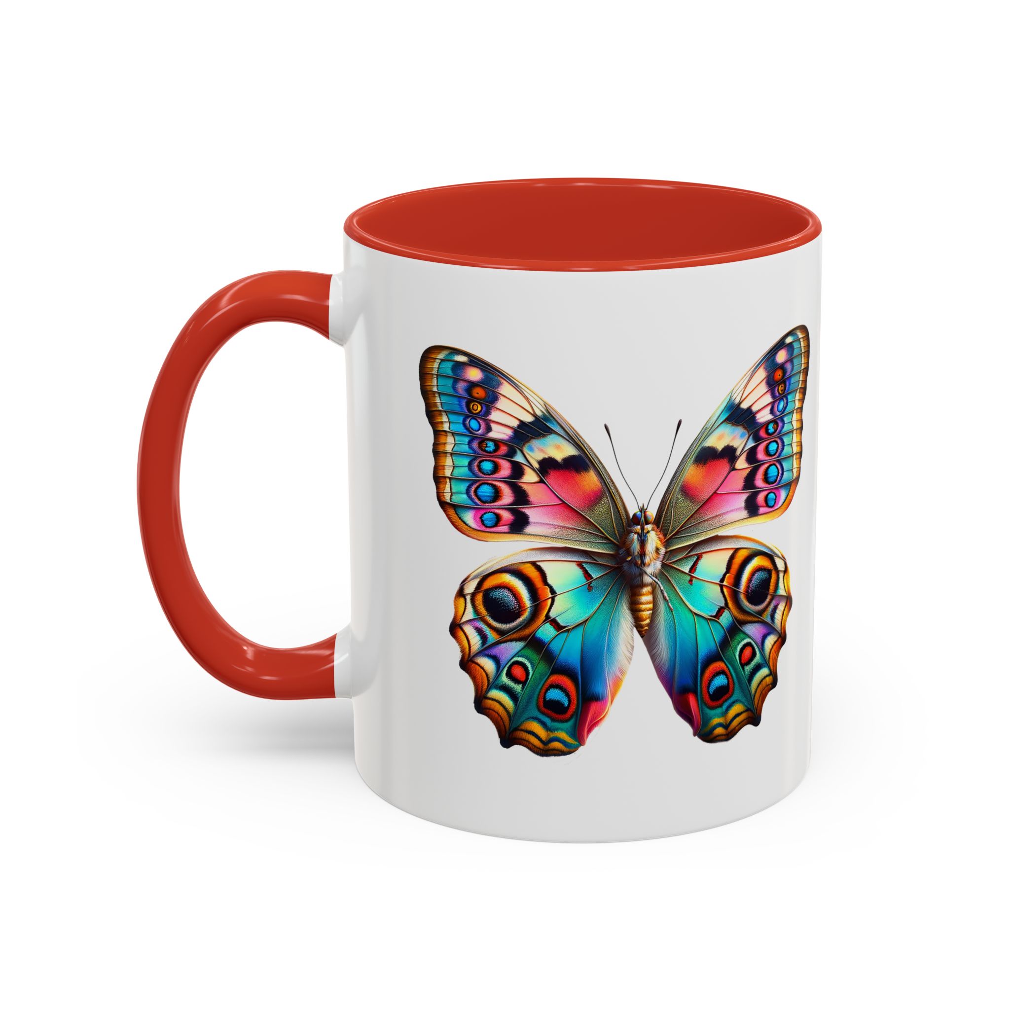 Coffee mug Butterfly unique cup boho gift for her office accessory cute mug nature design - Imagen 18