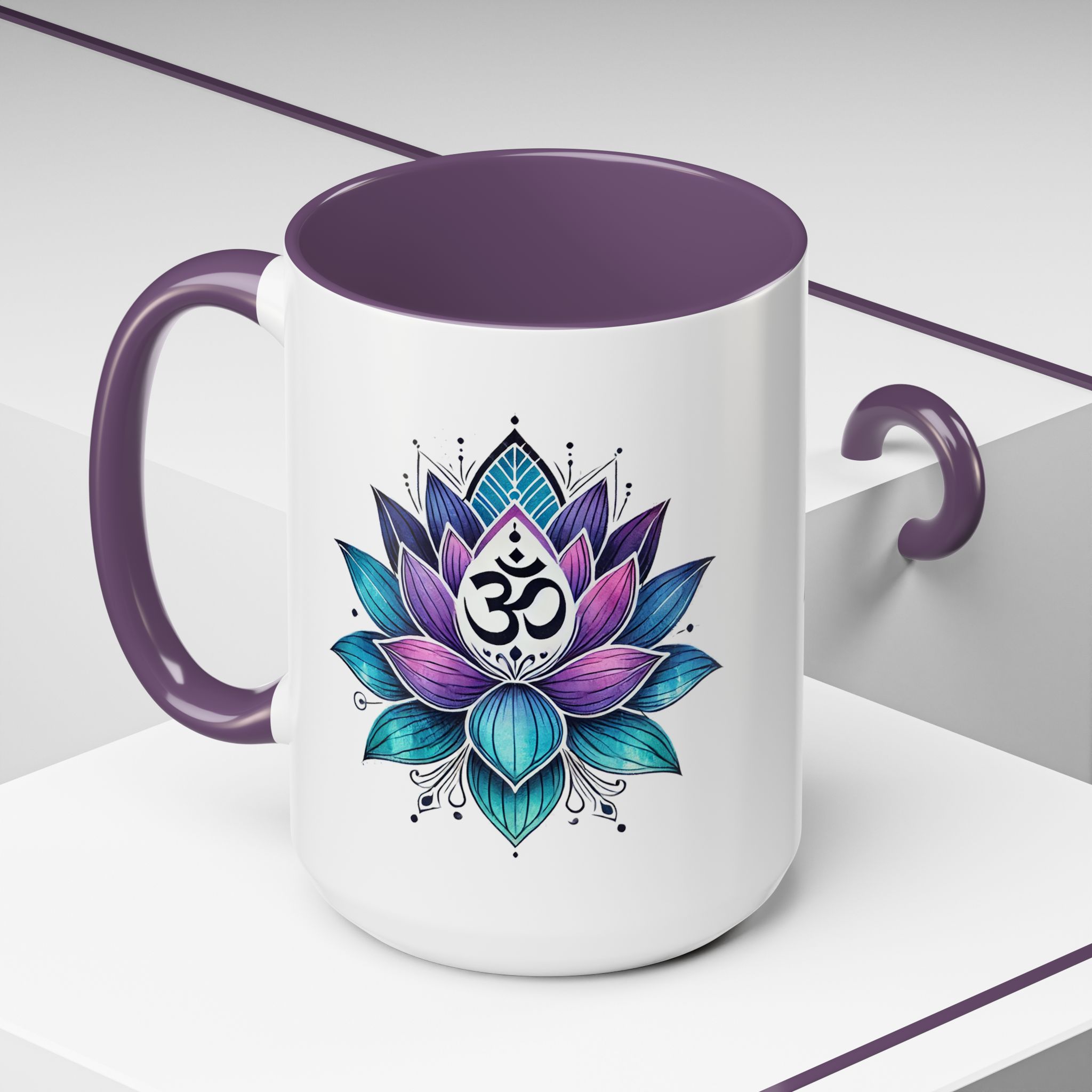 Boho office mug mindfulness mug lotus flower yoga gift coffee lover meditation accessory tea cup cute – Image 60