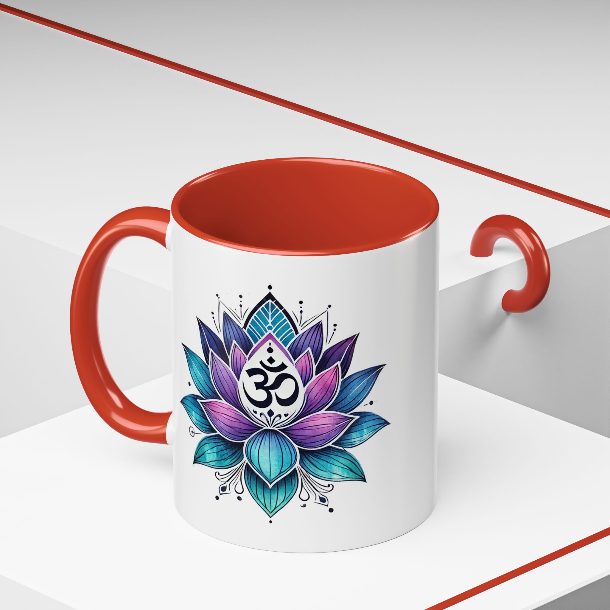 Boho office mug mindfulness mug lotus flower yoga gift coffee lover meditation accessory tea cup cute – Image 20