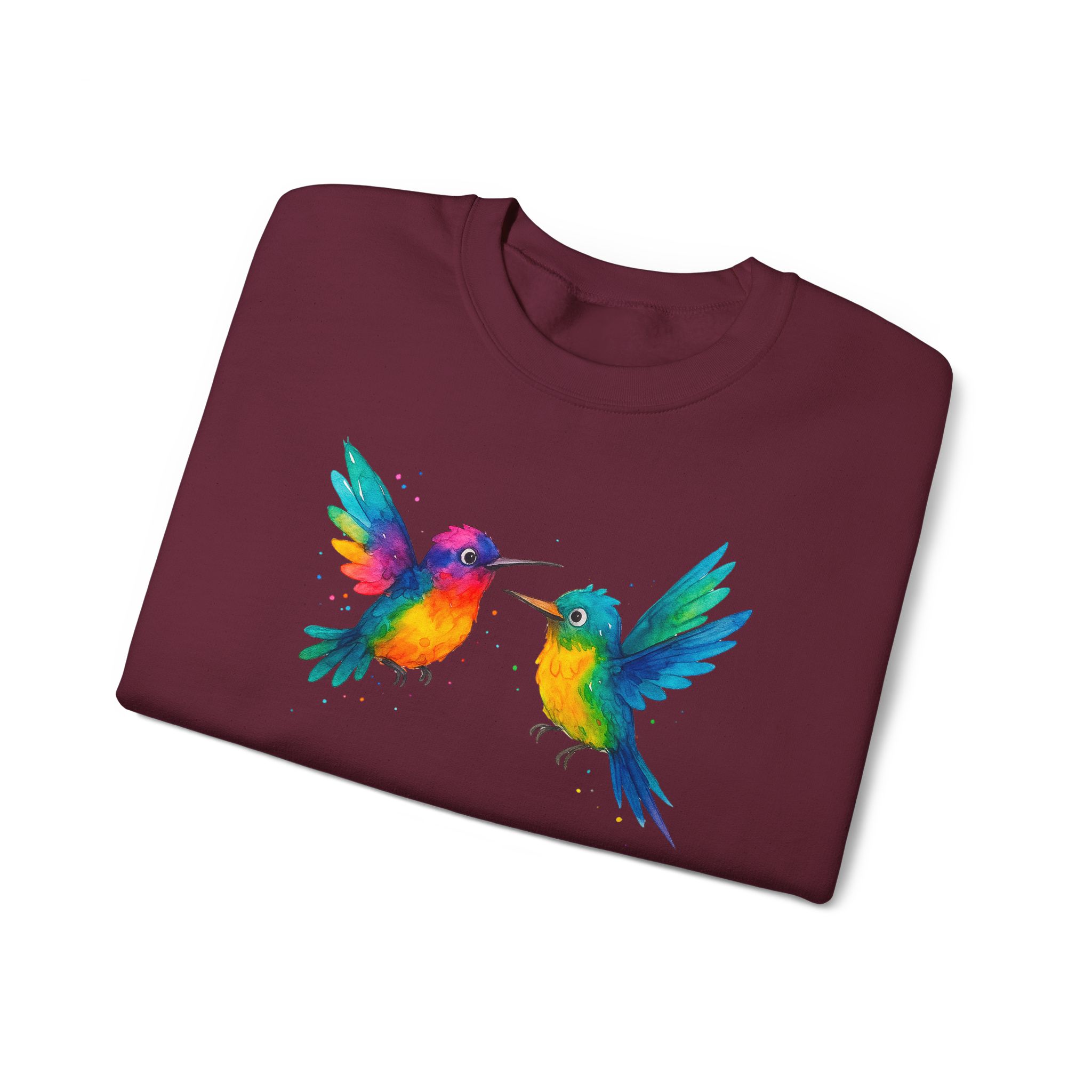 Colibri sweatshirt – Cute Bird sweatshirt – humming Bird sweater nature print - Image 15