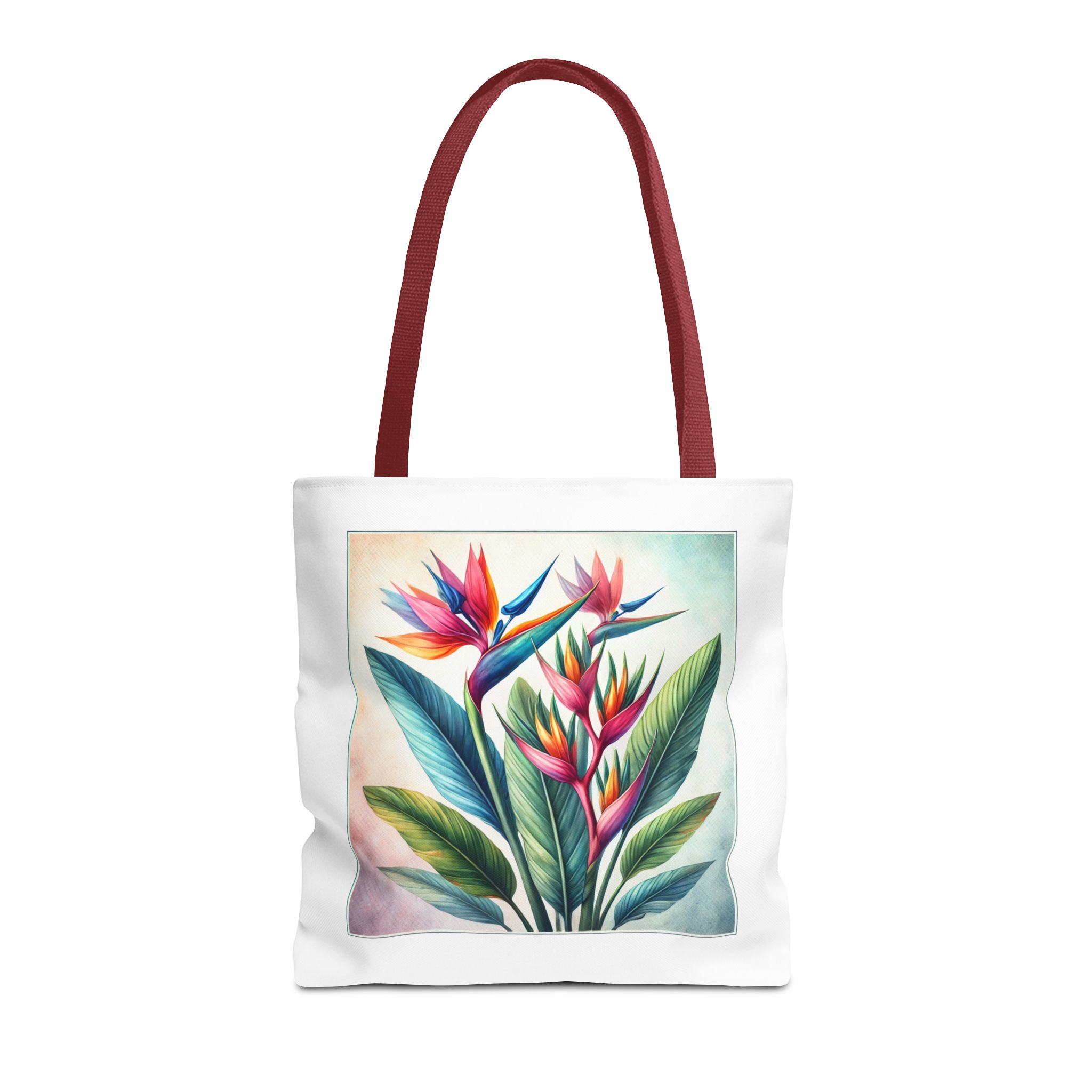 Wildflower canvas tote bag retro cute tote bag nature shoulder bag tropical plants floral purse botanical design - Imagen 9