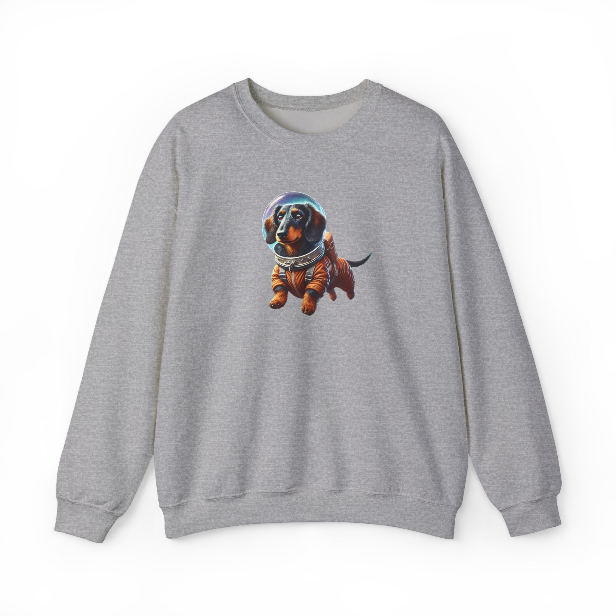 Space Dog sweatshirt – Astronaut Dog sweater – Outer Space Dog sweatshirt astronaut print