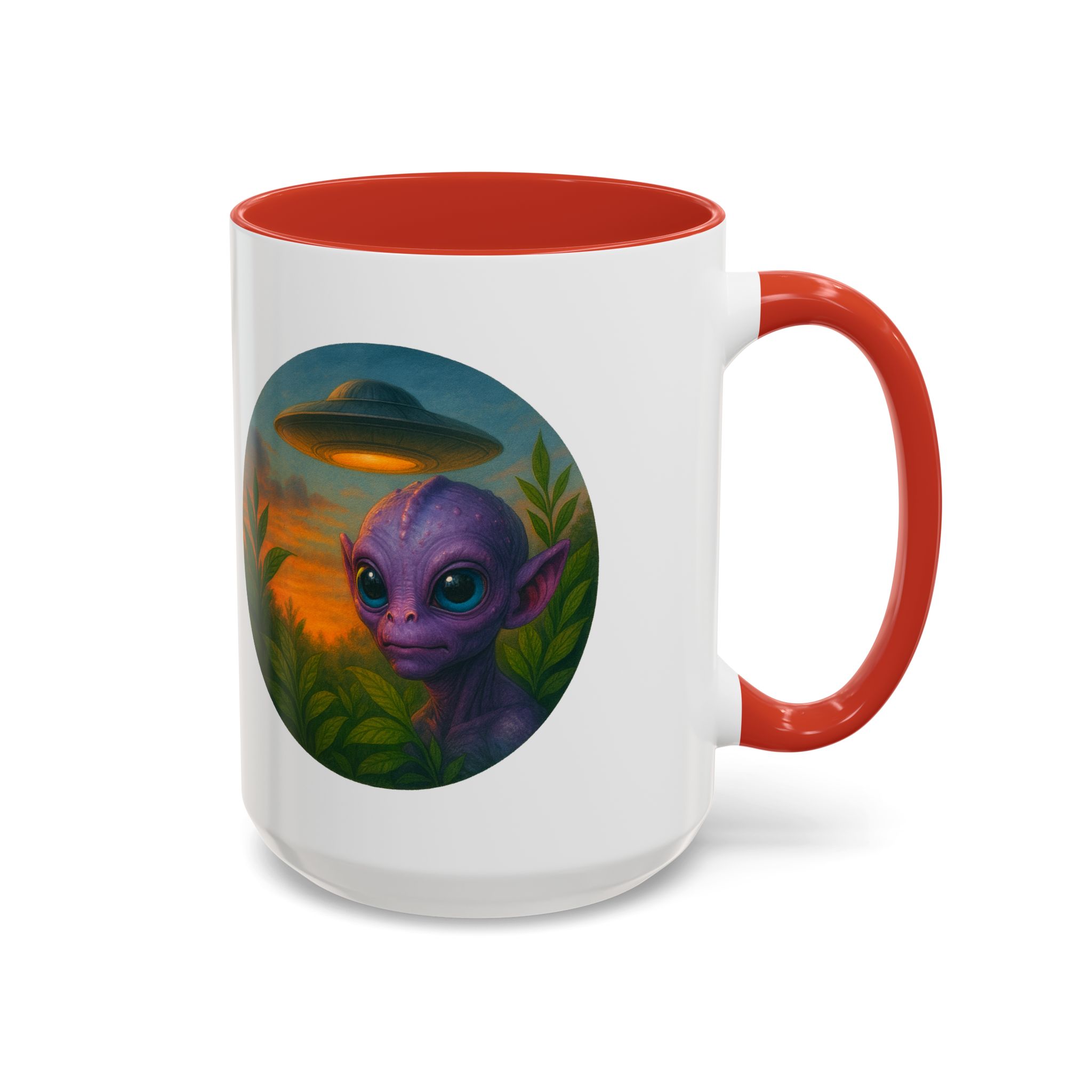 Alien mug and cup extraterrestrial whale fantasy funny vintage graphic oversized womens design - Image 33