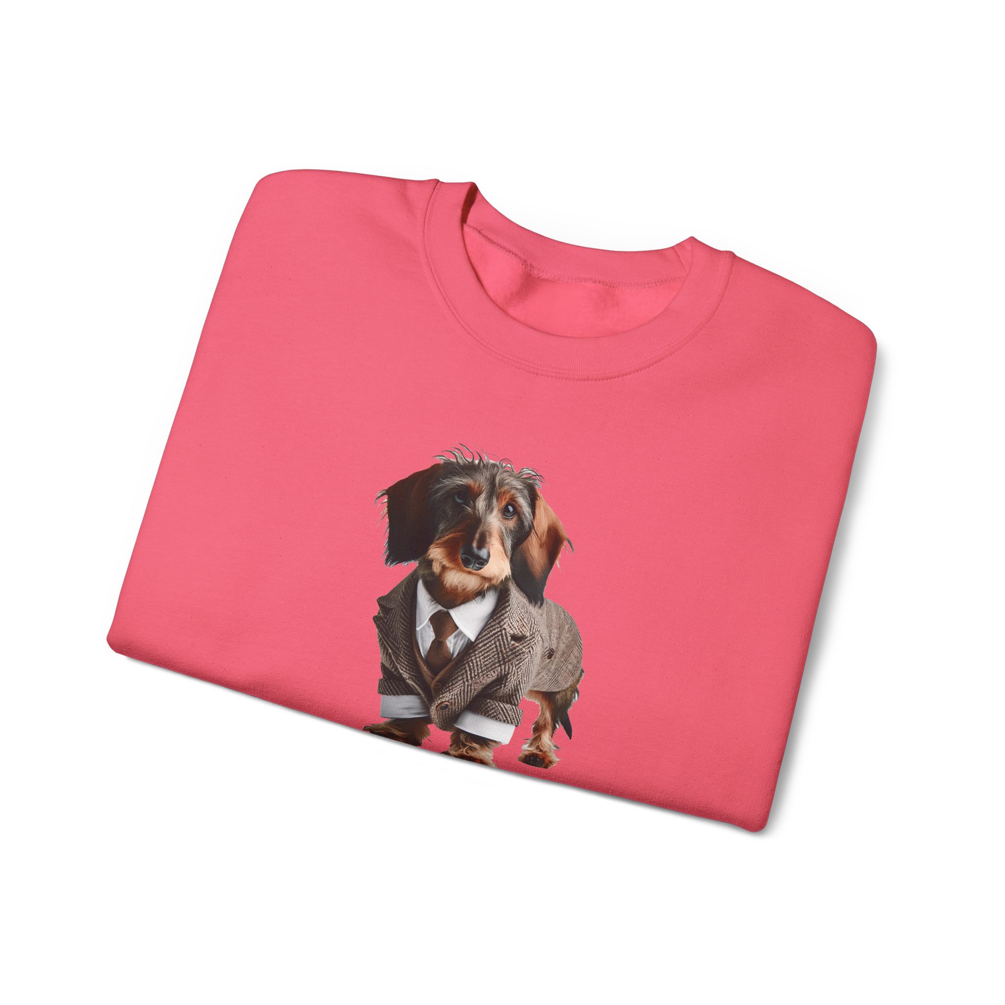 Dachshund sweatshirt – Wiener Dog sweatshirt – Stylish Dog sweater hipster print - Image 27