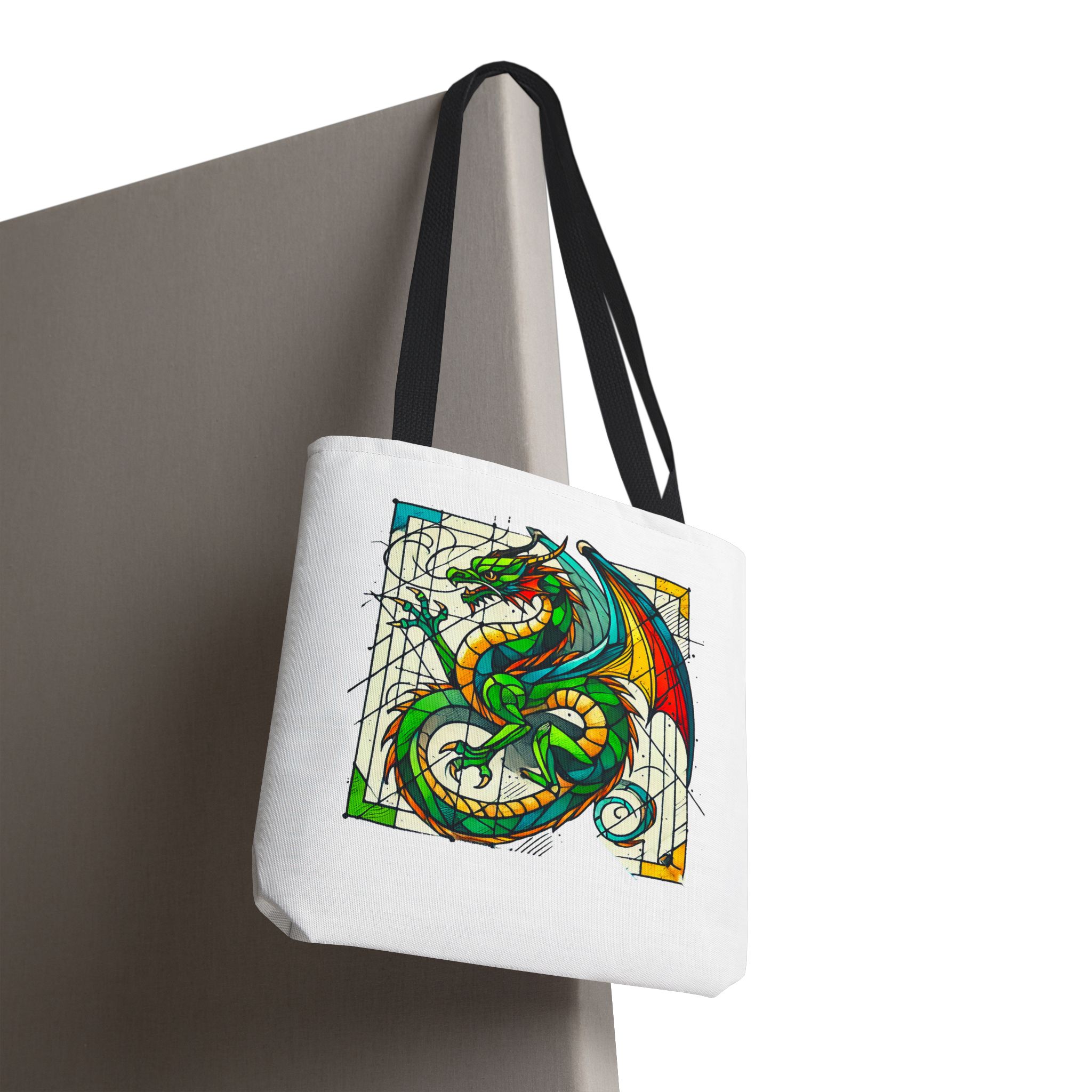 Dragon tote bag powerful look with unique graphic design - Image 2