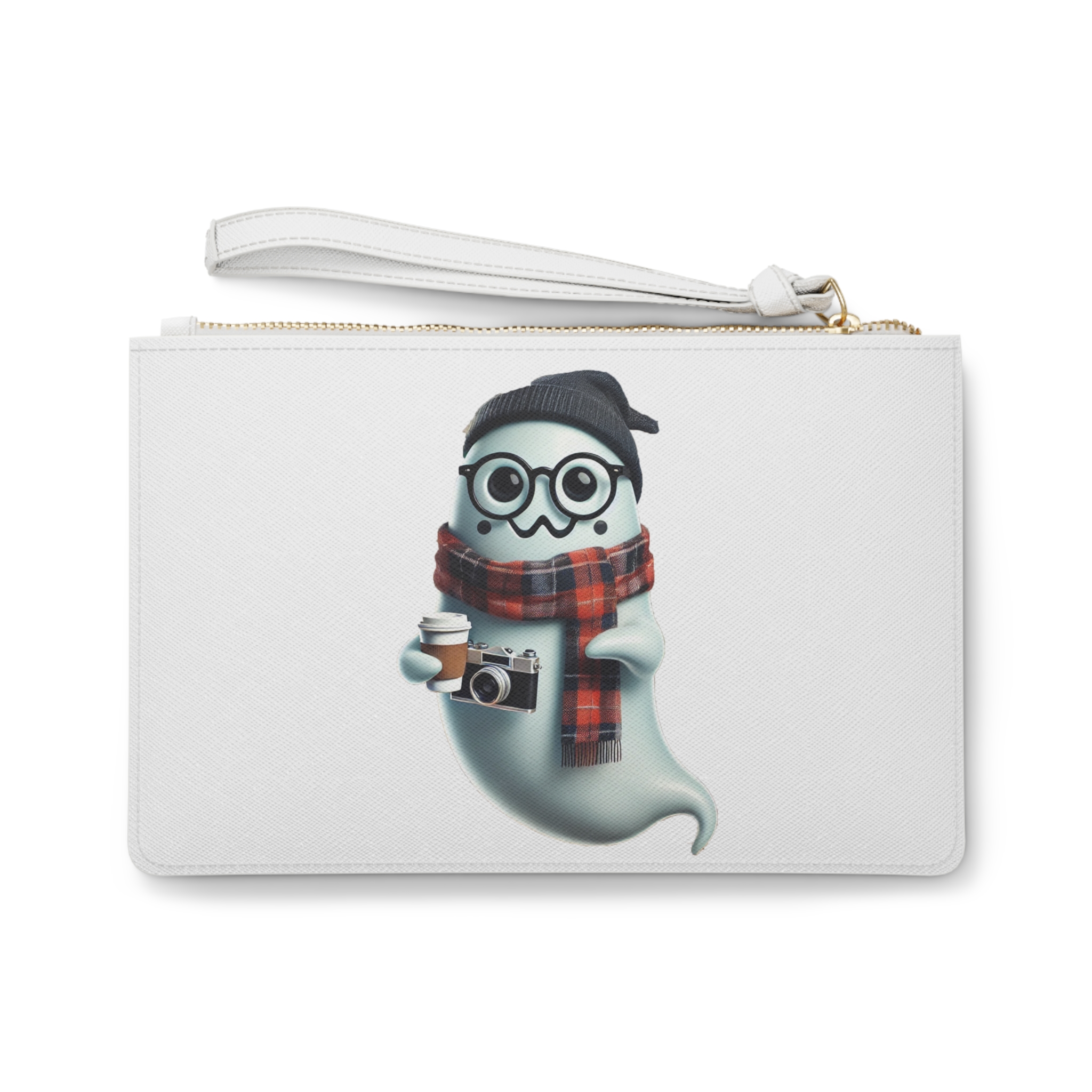 Funny clutch bag Surf Clutch bag ghost Surfer purse cool cothing gift retro purse unique evening bag - Imagen 2