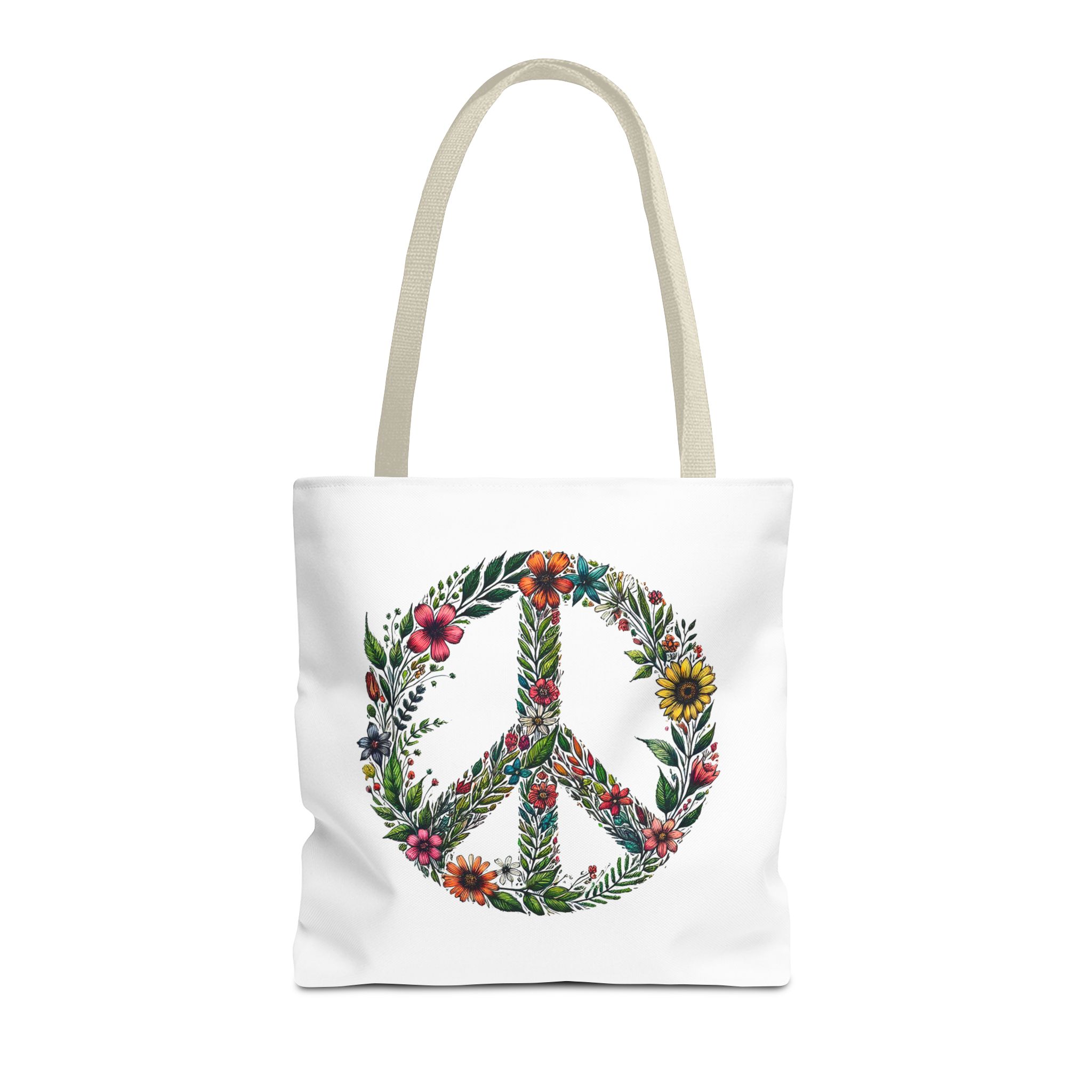 Peace and Love tote bag positive vibes and dreamy vintage look - Image 21