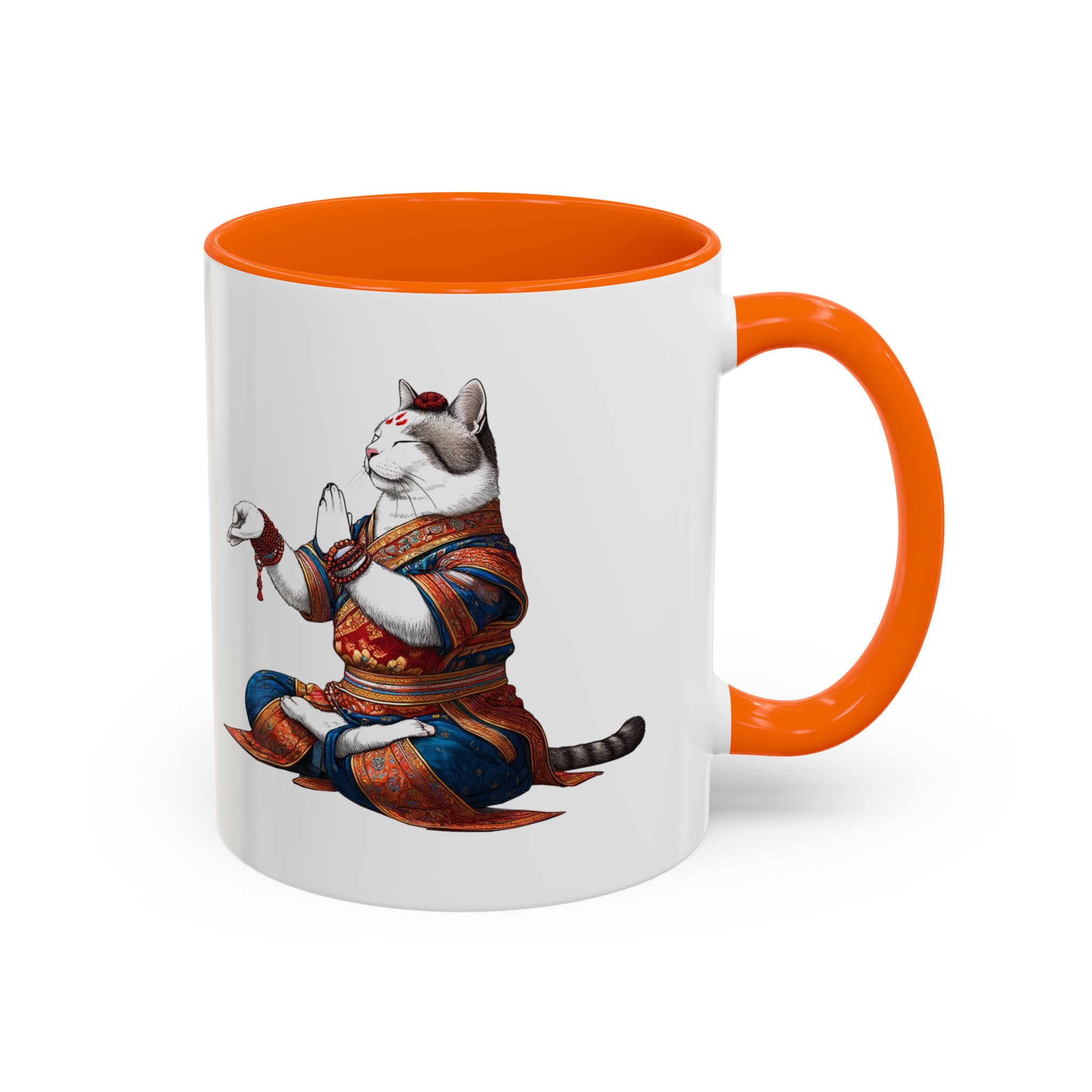 Office Mug cat lover yoga gift for mom Tea cup coffee Mug meditation accessory mindfulness pet design - Image 41