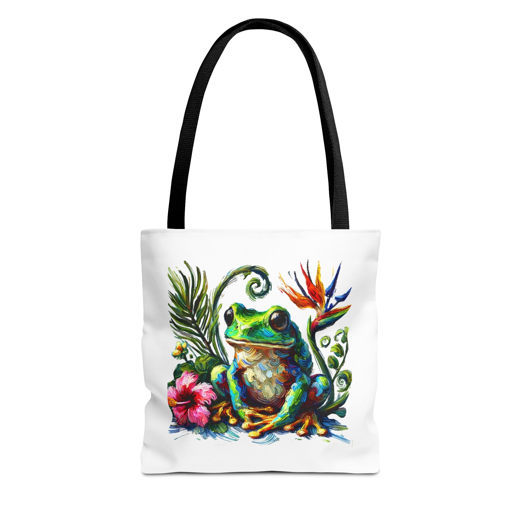 Canvas Tote bag jungle nature Sac boho vêtements cadeau grenouille tropicale visuels sac à main Sac épaule cool sac rétro