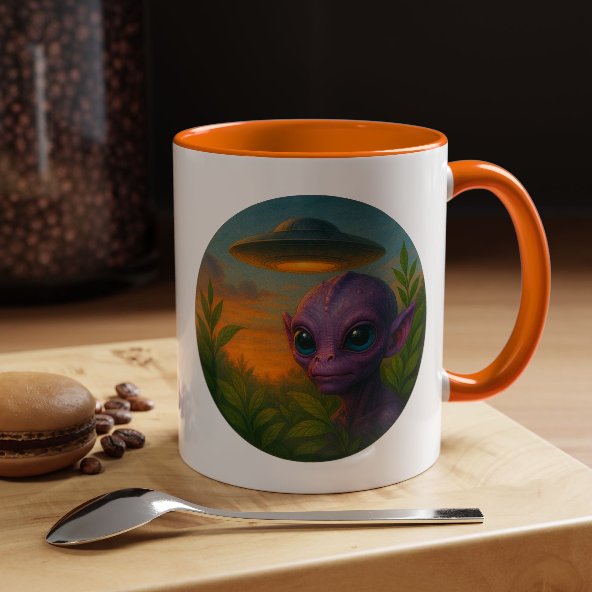 Alien mug and cup extraterrestrial whale fantasy funny vintage graphic oversized womens design - Image 47