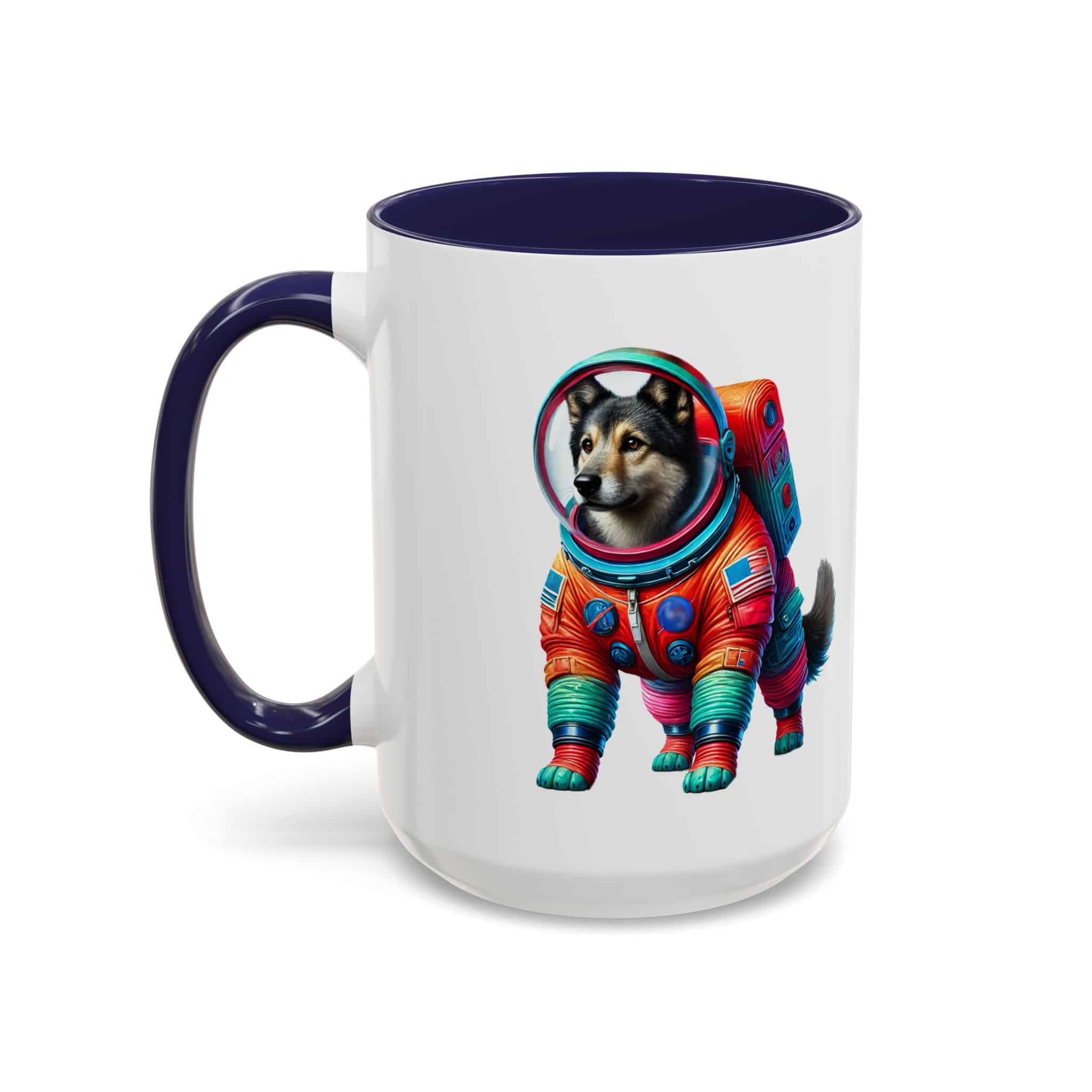 Office mug Dog Outerspace coffee cup Dachshund astronaut tea lover boho gift for her pet accessory puppy - Image 26