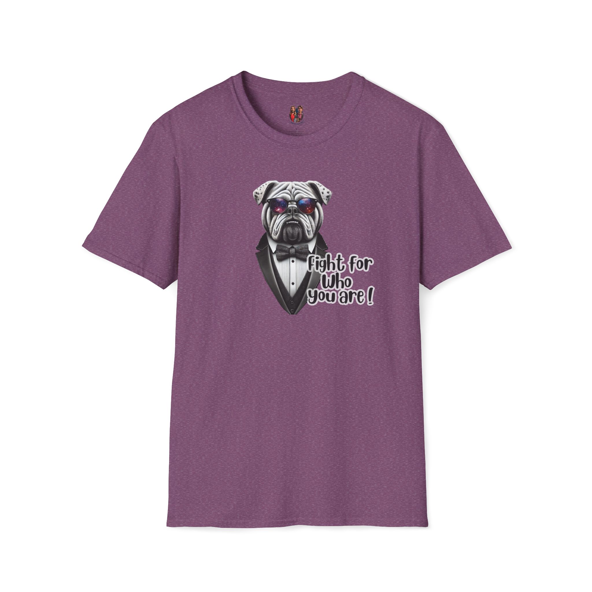 Vintage Tshirt Motivational Graphic tee Bull dog design funny clothing for self confidence boost - Image 34