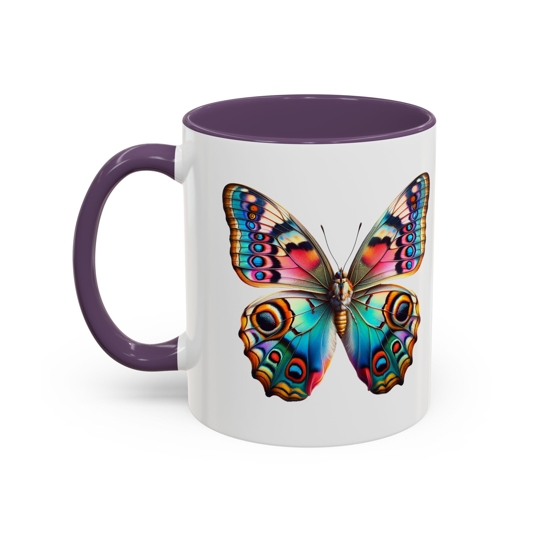 Coffee mug Butterfly unique cup boho gift for her office accessory cute mug nature design - Imagen 46