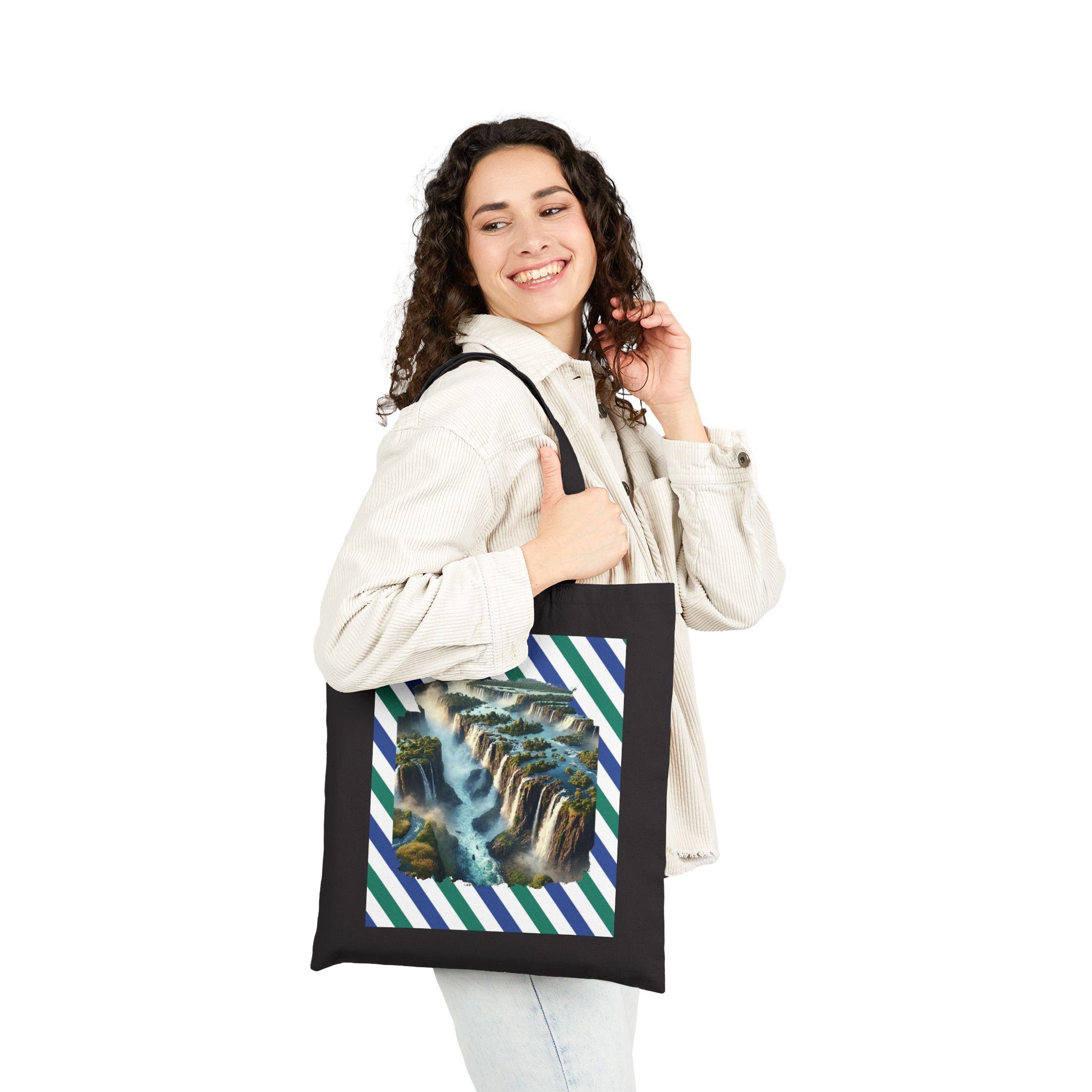 Landscape Bag maldives Canvas Tote bag Laamu atoll unique clothing gift purse cool Handbag vintage - Image 7